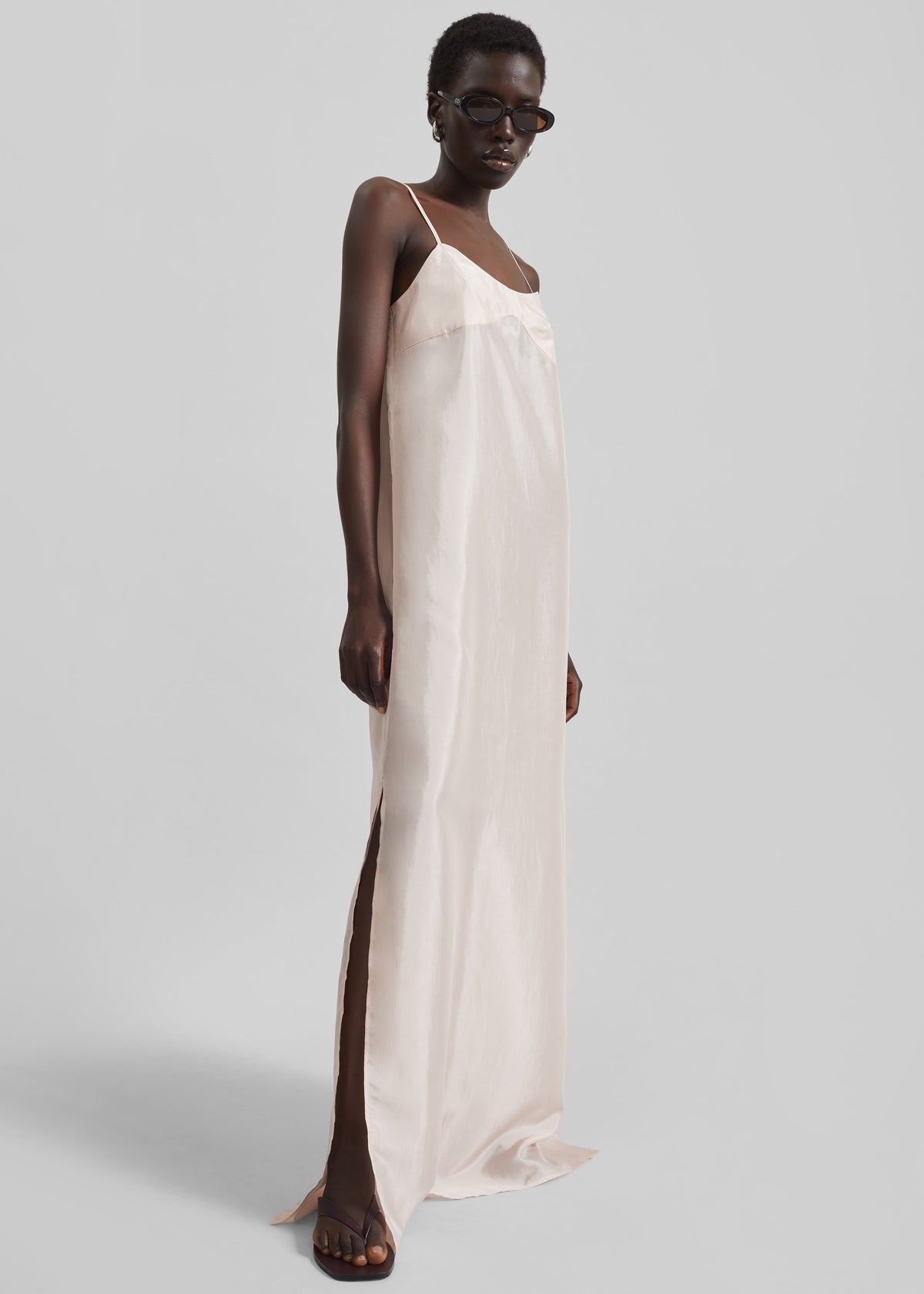 Dylana Sleeveless Maxi Dress - Faded Pink - 2