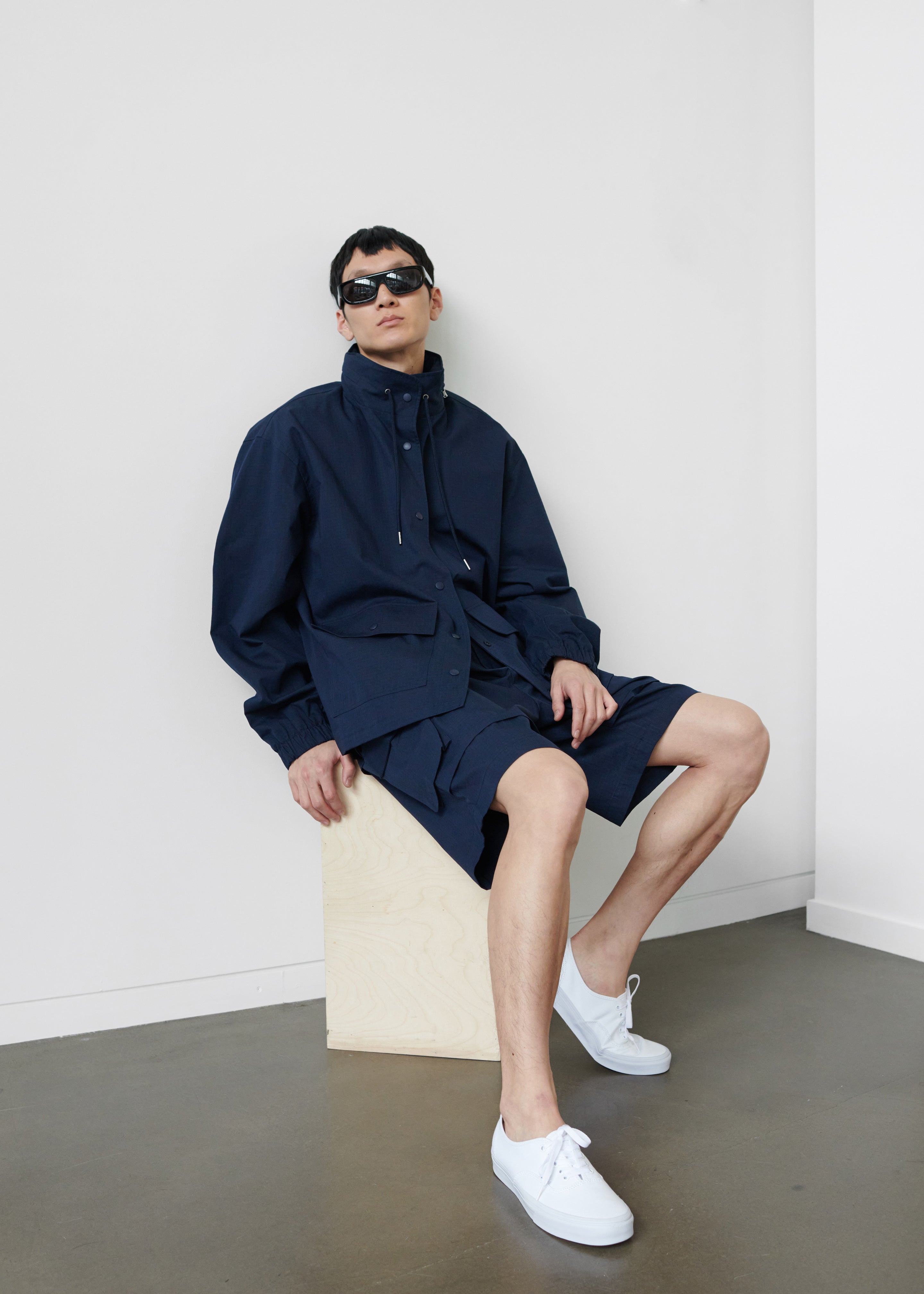 Edward Cargo Shorts - Navy - 2