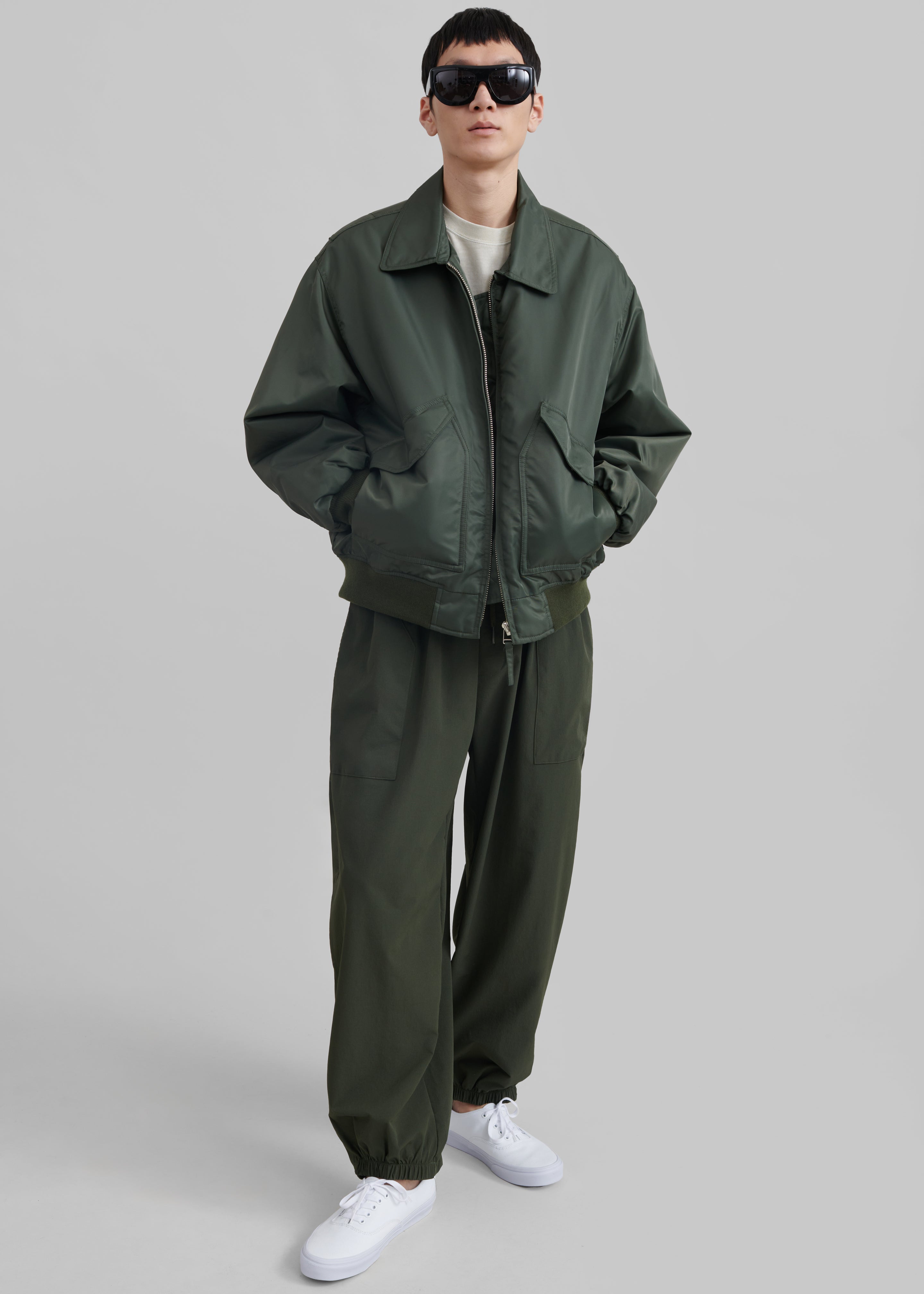 Elias Bomber - Army Green - 1