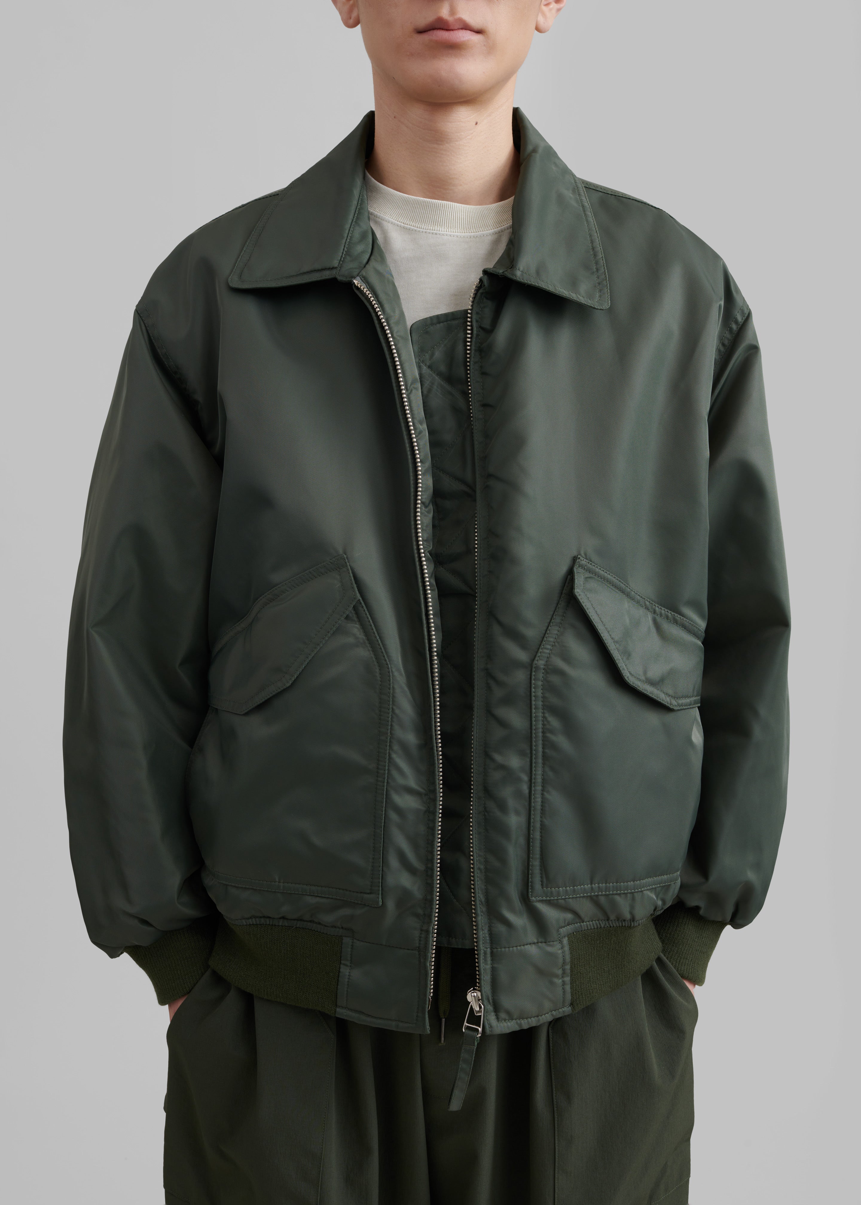 Elias Bomber - Army Green - 3