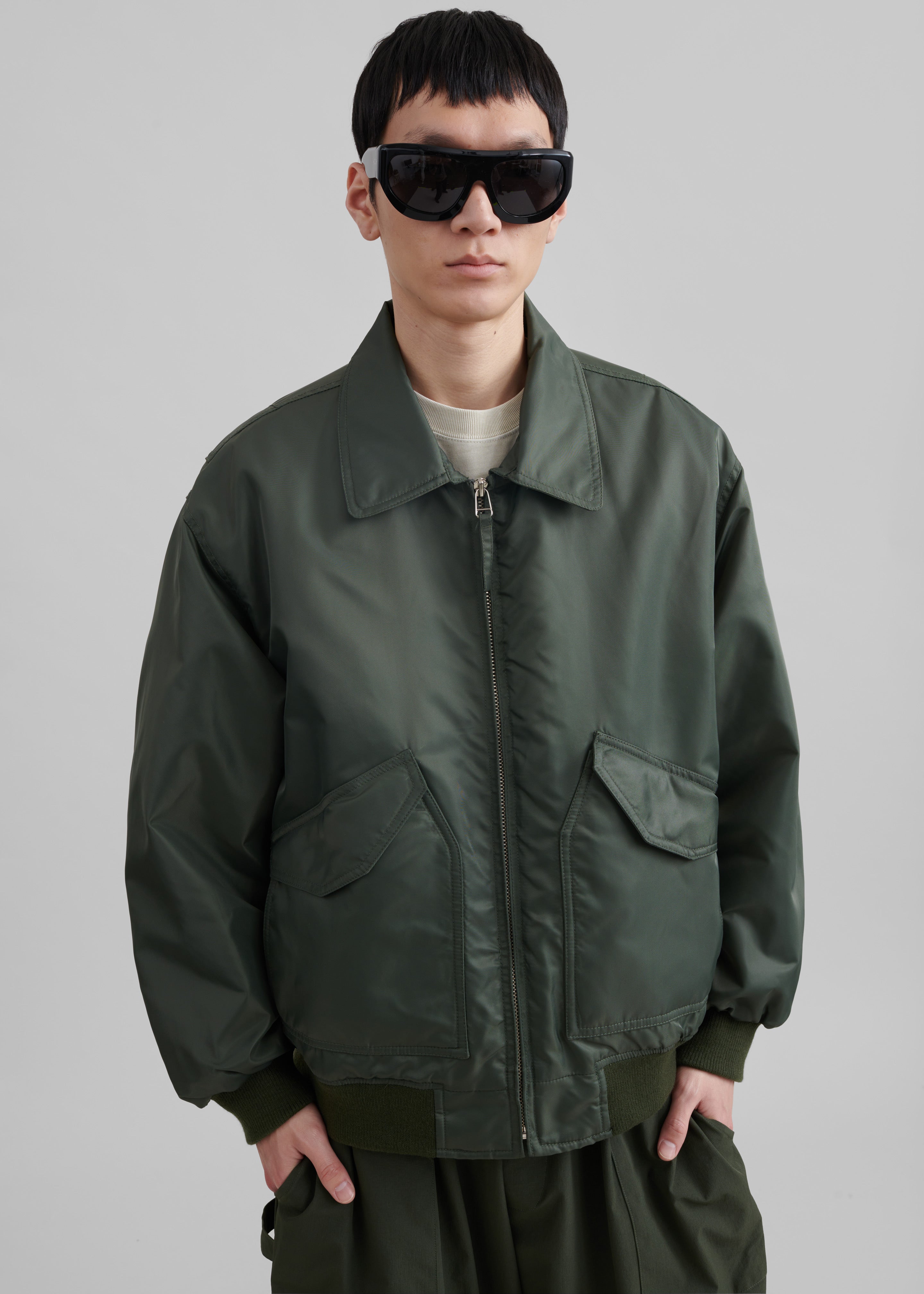 Elias Bomber - Army Green - 4