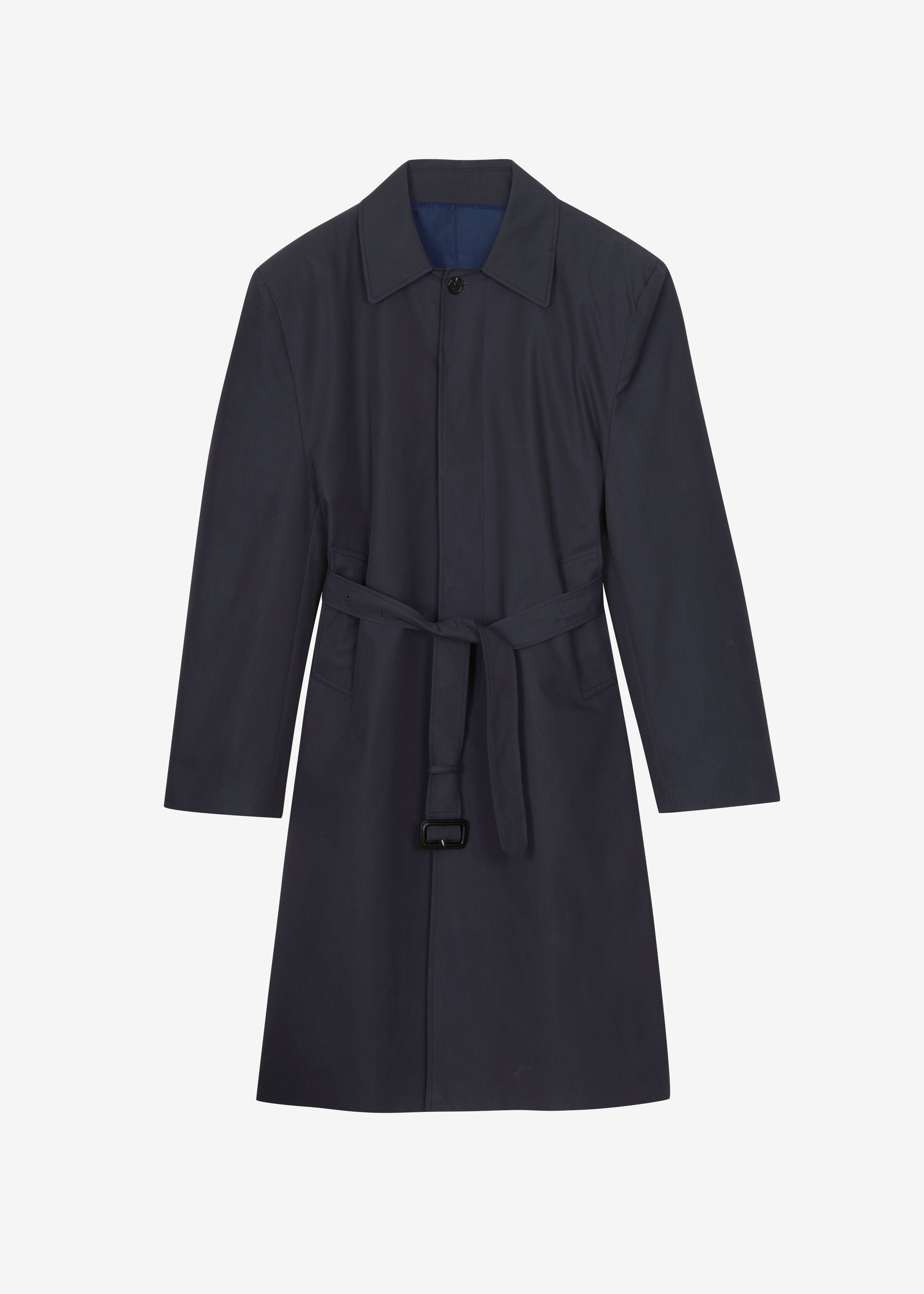 Emden Padded Overcoat - Navy - 17