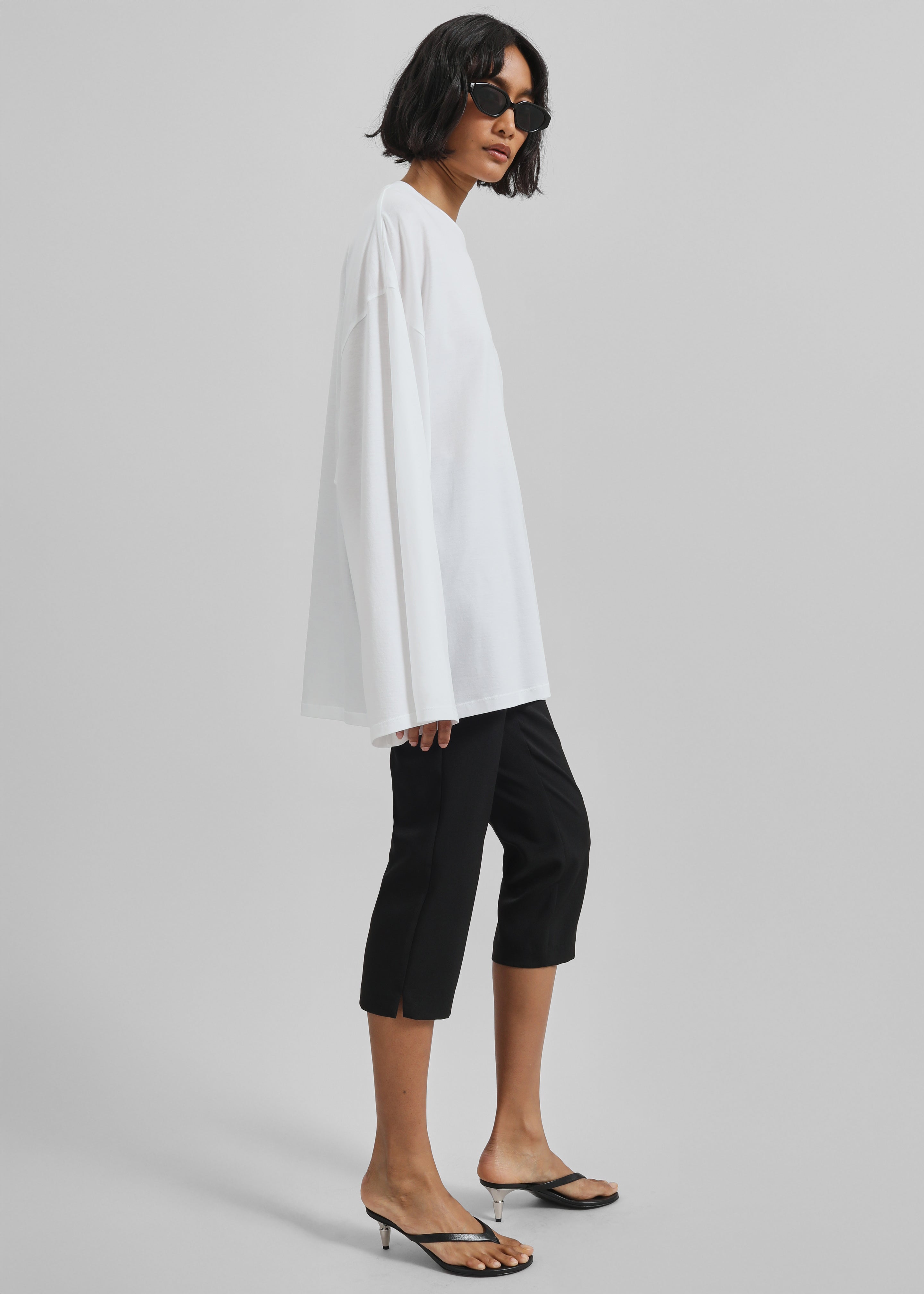 Emersyn Capri Pants - Black - 5