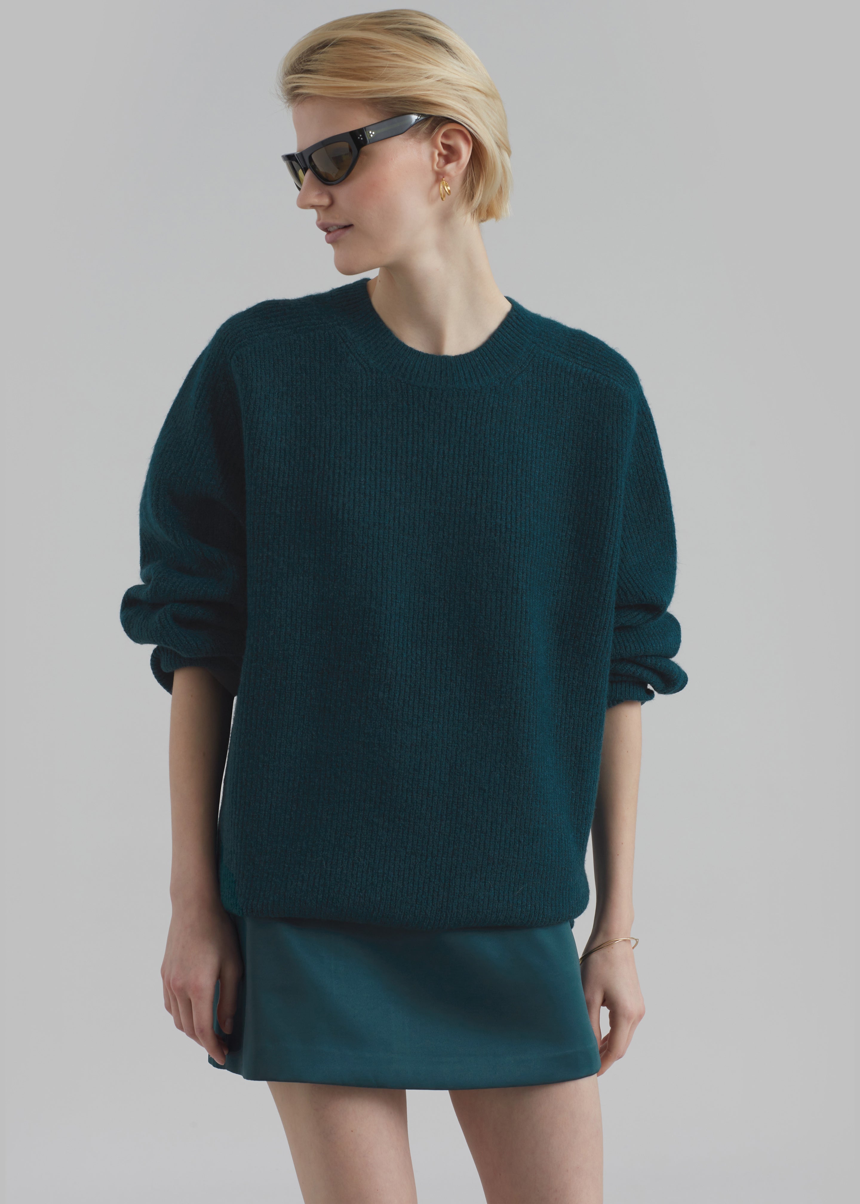 Emory Sweater - Deep Teal - 4