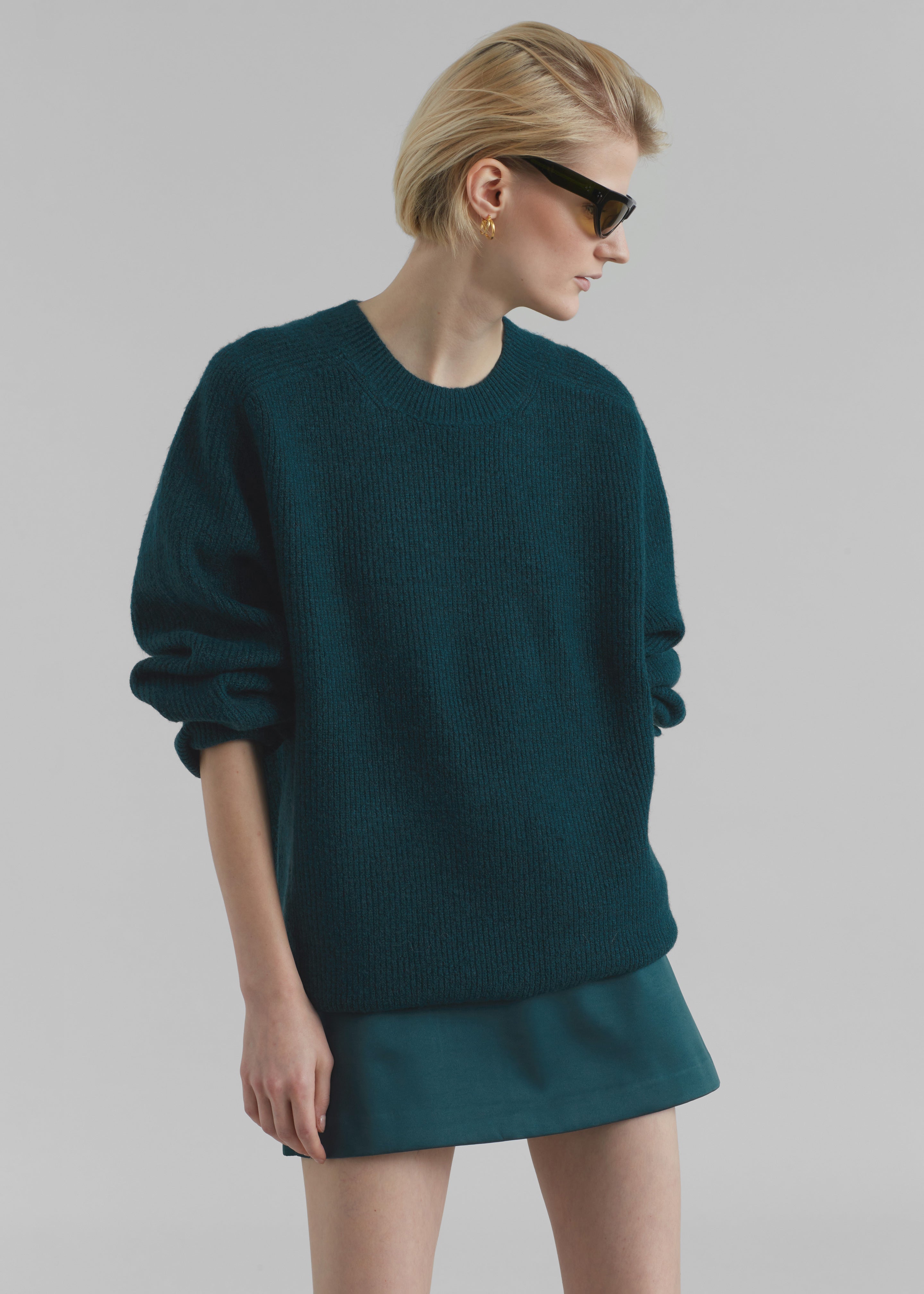 Emory Sweater - Deep Teal - 2