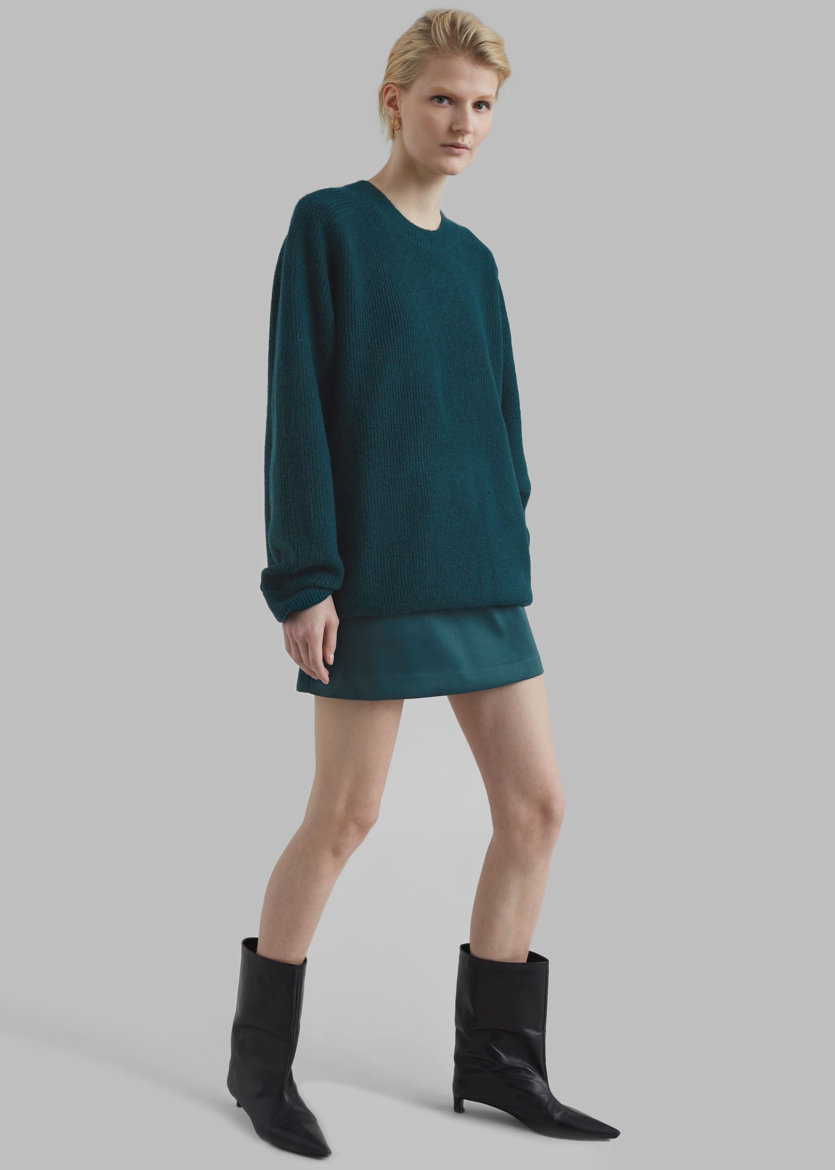Emory Sweater - Deep Teal - 3