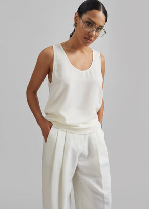 Esten Tank Top - Ivory