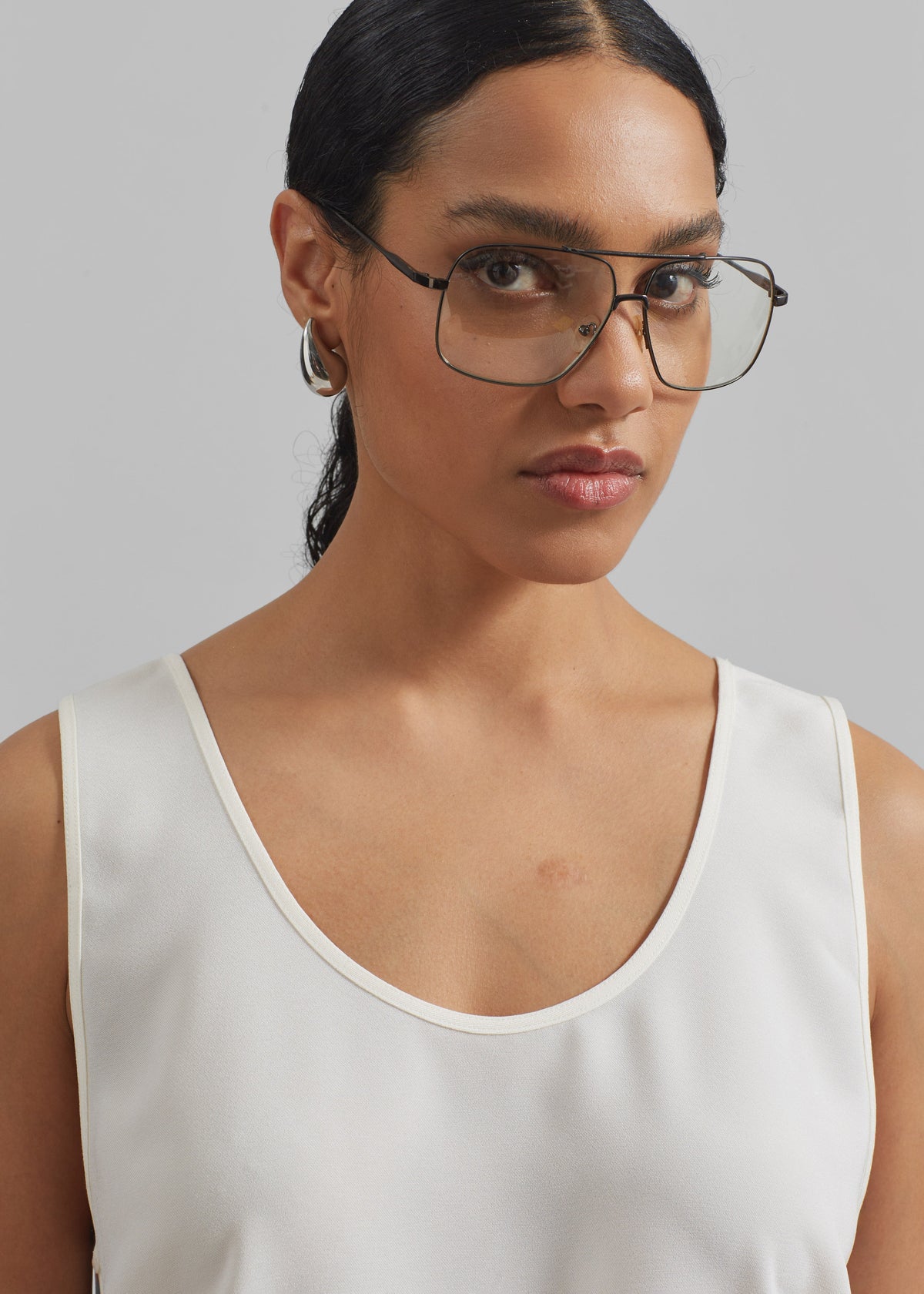 Esten Tank Top - Ivory - 5