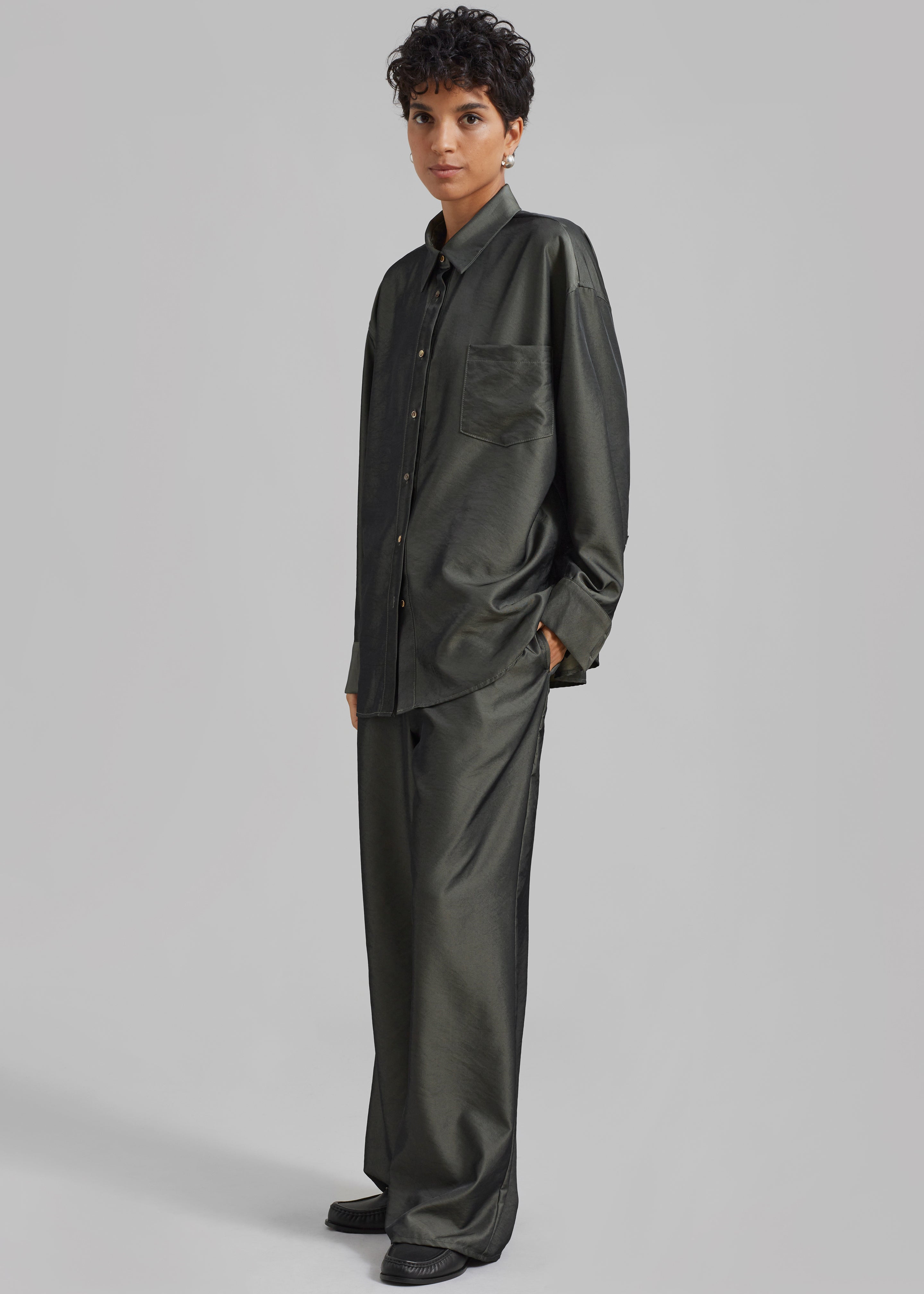Ethel Shirt - Peacock - 2