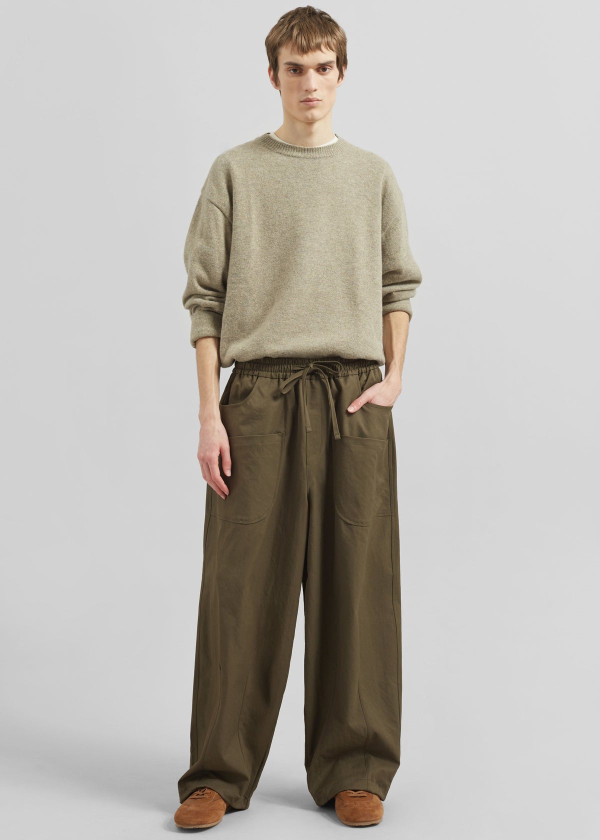 Fae Balloon Pants - Army Green - 2