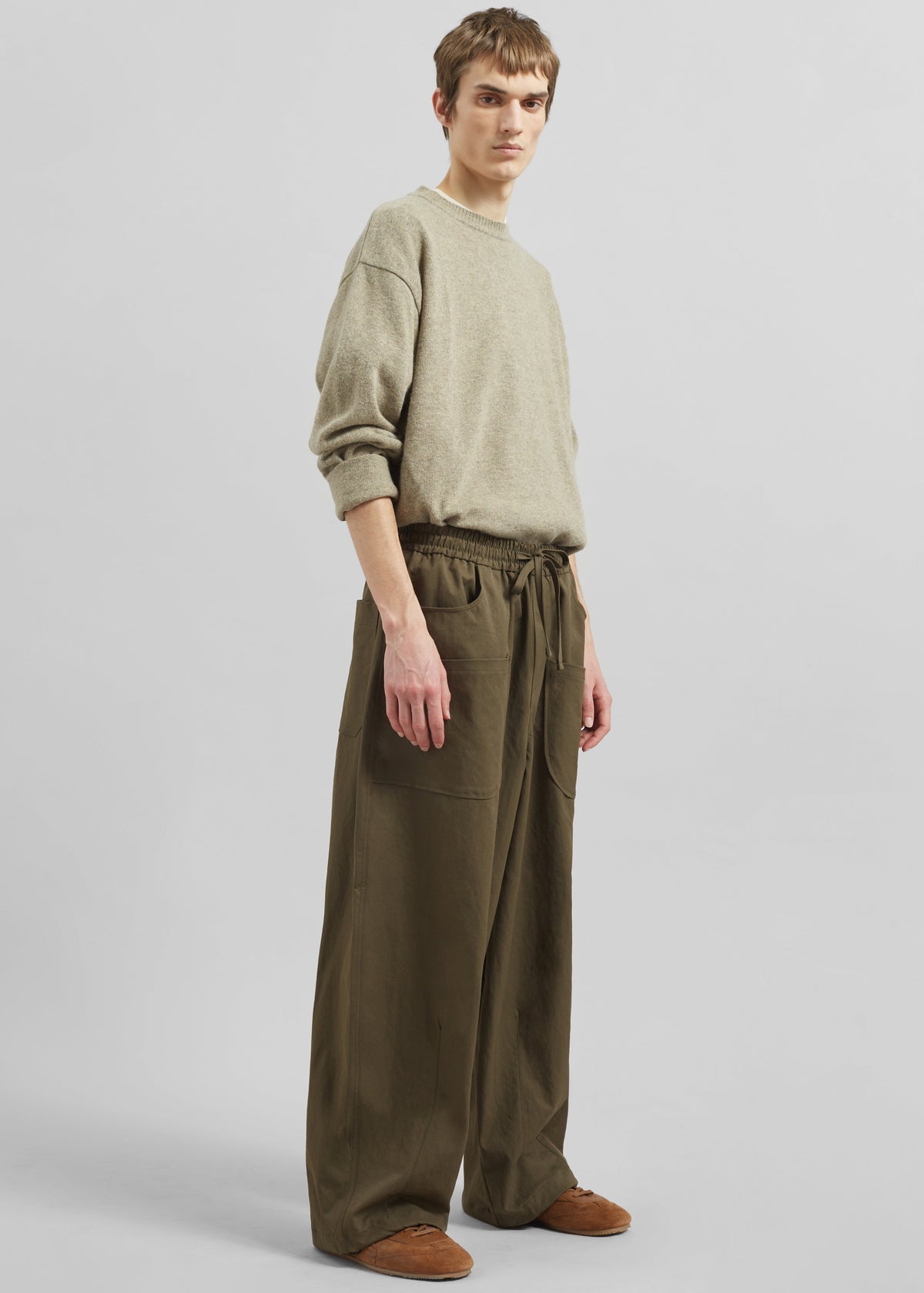 Fae Balloon Pants - Army Green - 5