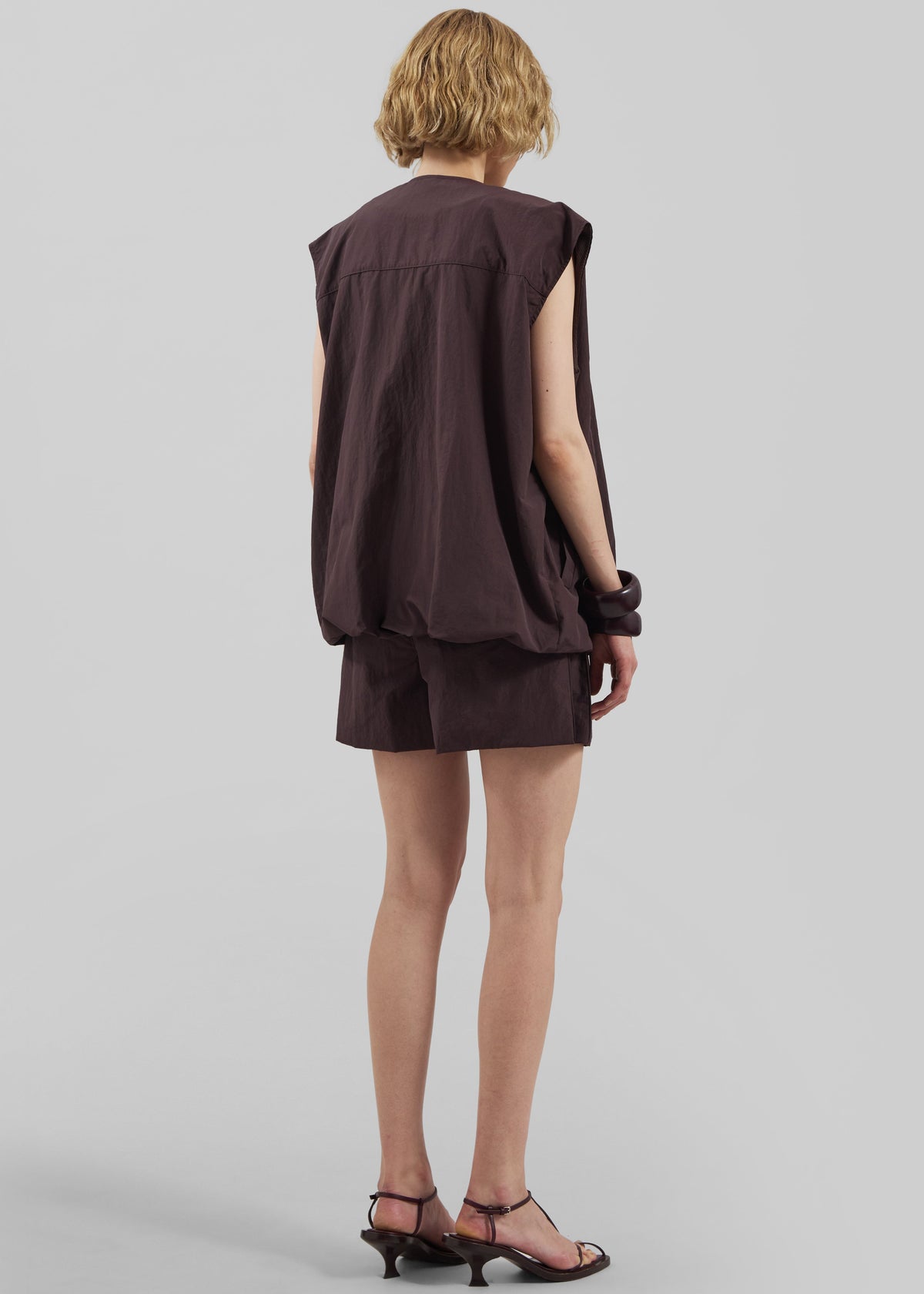 Faenza Vest - Burgundy - 12