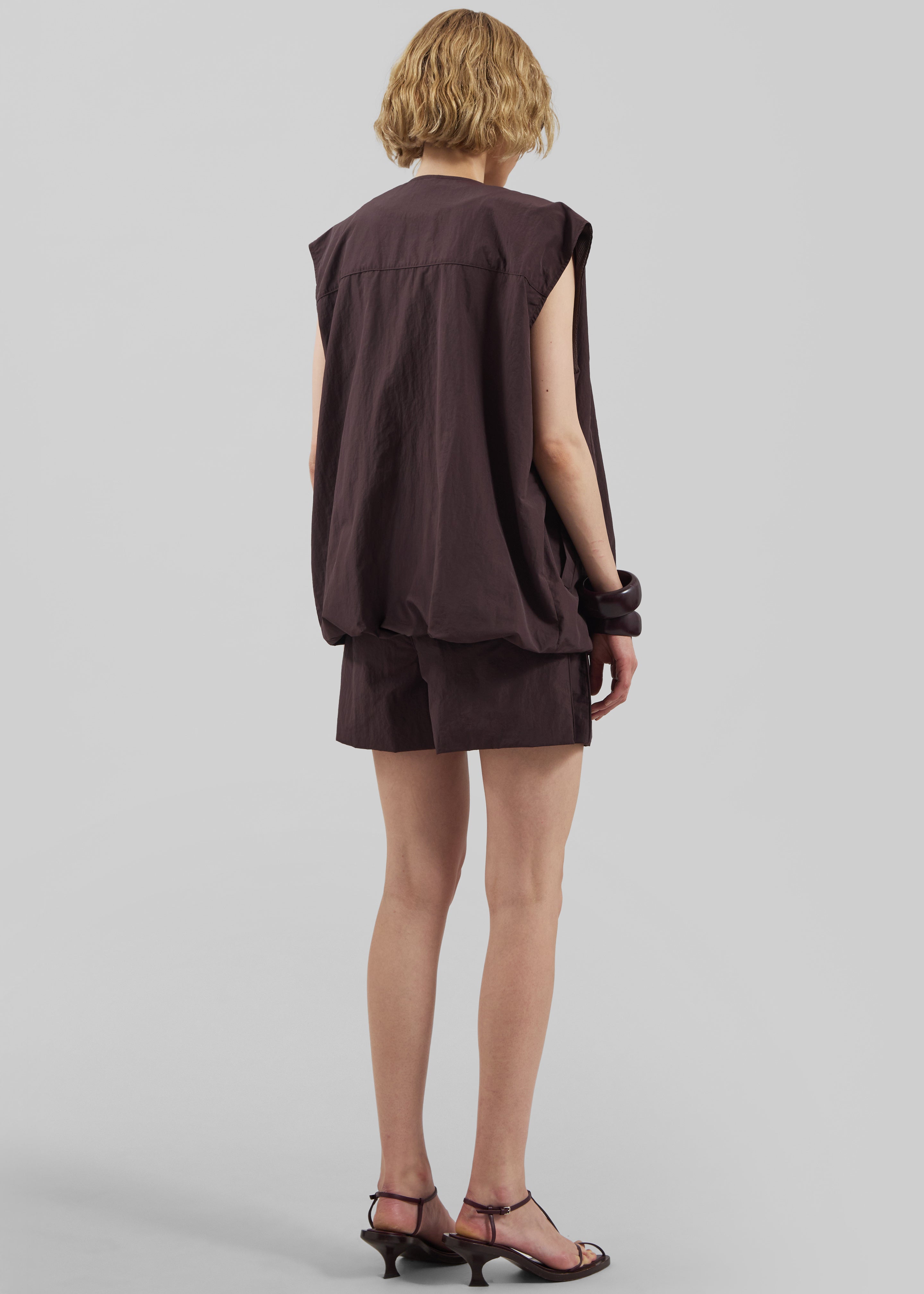 Faenza Vest - Burgundy - 12