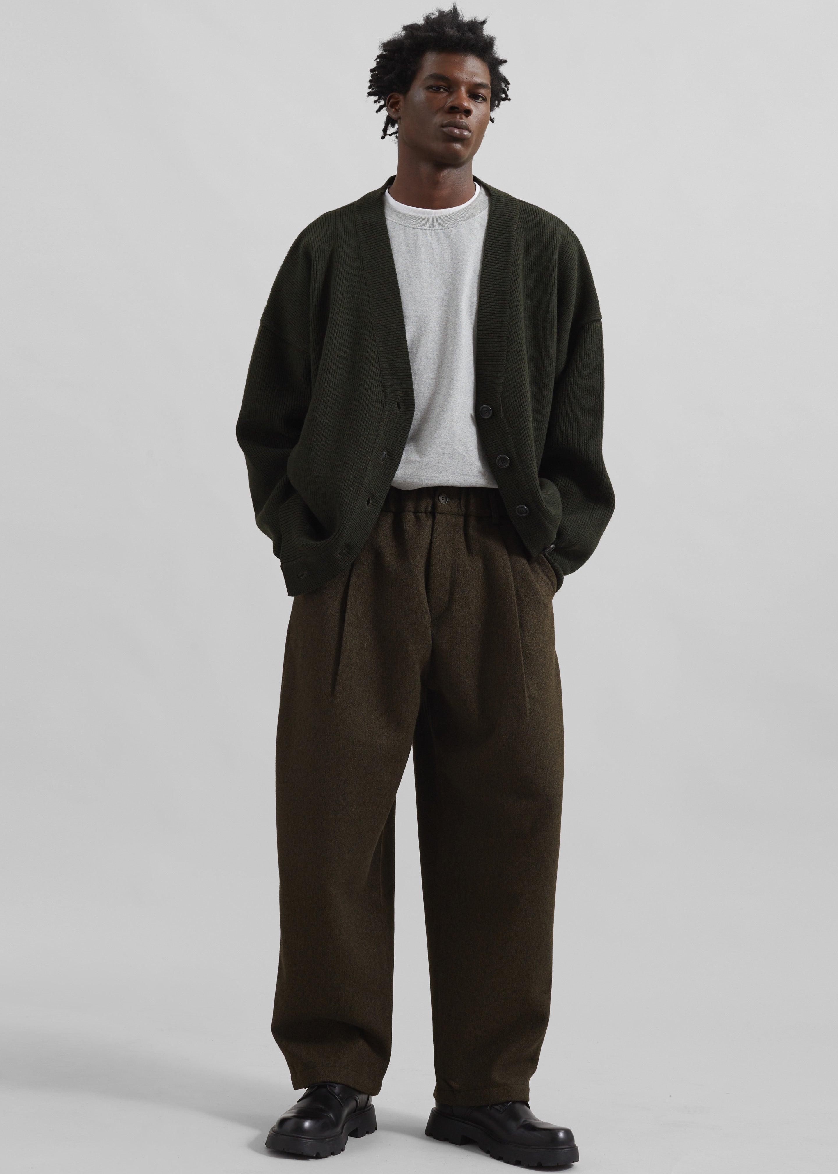 Felix Trousers - Dark Olive - 5
