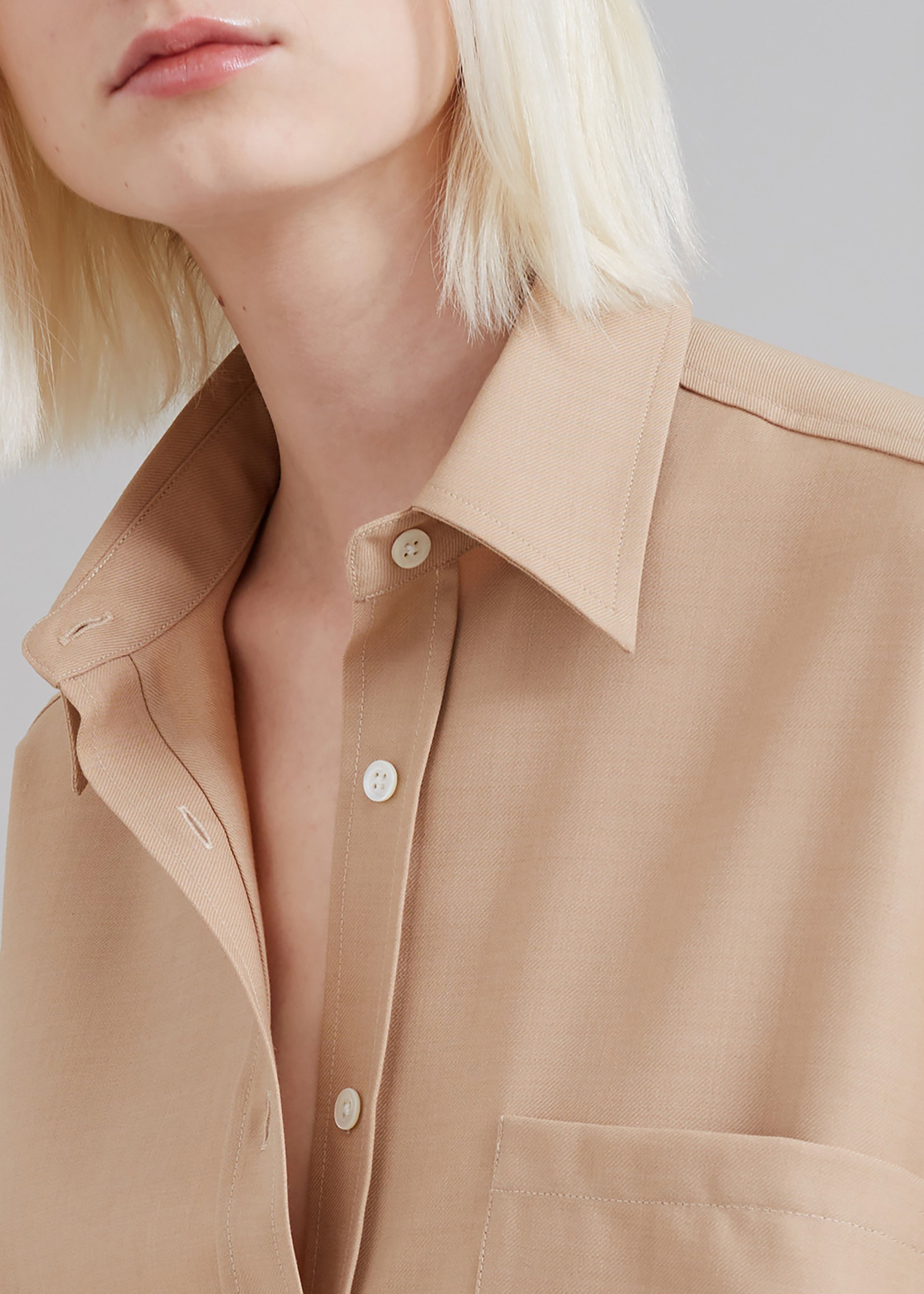 Georgia Twill Shirt - Camel - 5