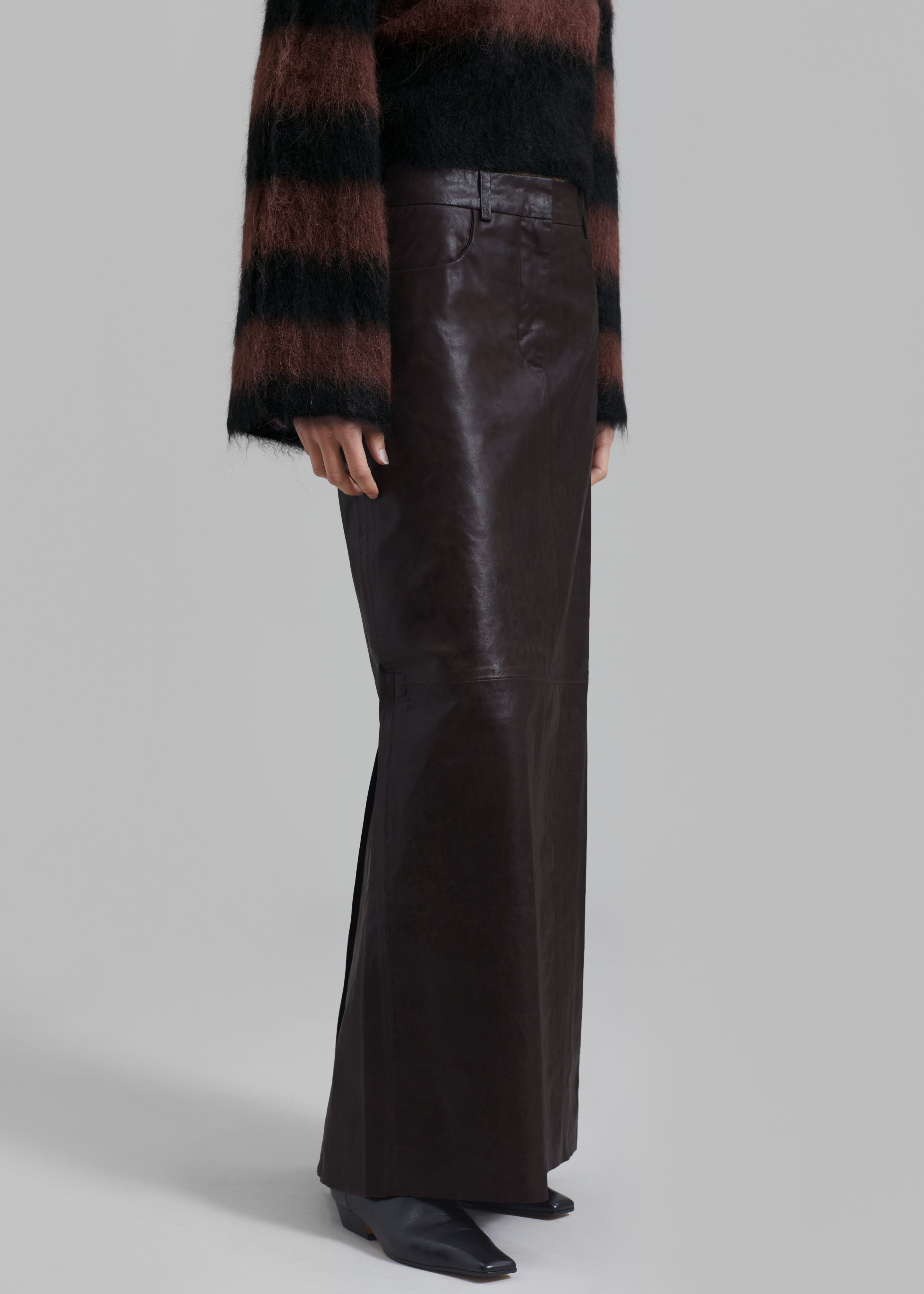 Gestuz Ibbie GZ MW Skirt - Deep Brown - 2