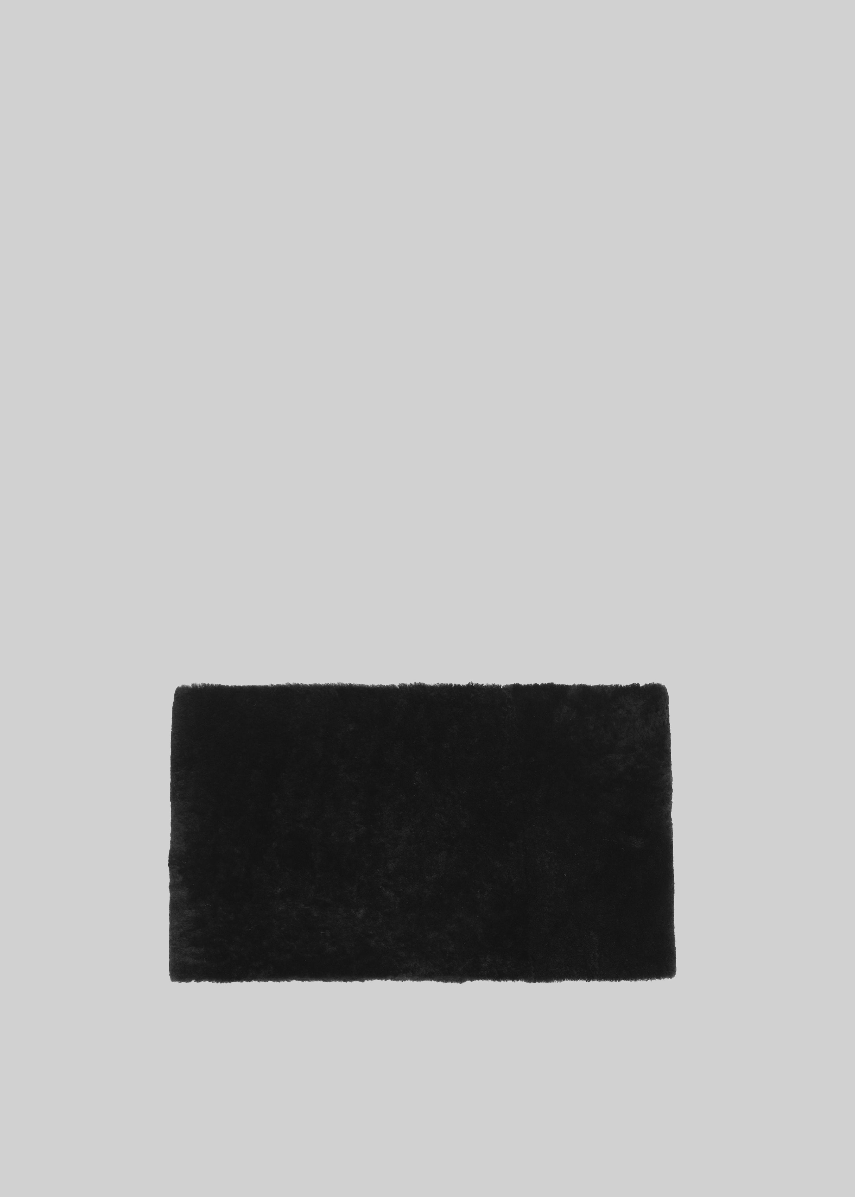 Ginevra Faux Fur Scarf - Black - 3