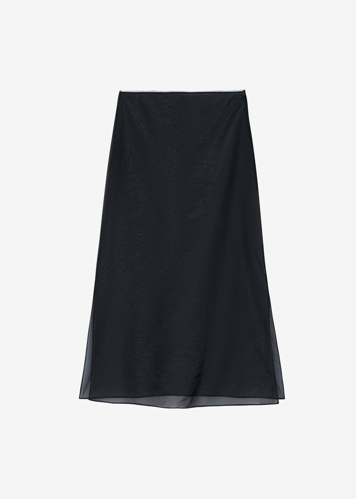 Girone Sheer Skirt - Black - 10