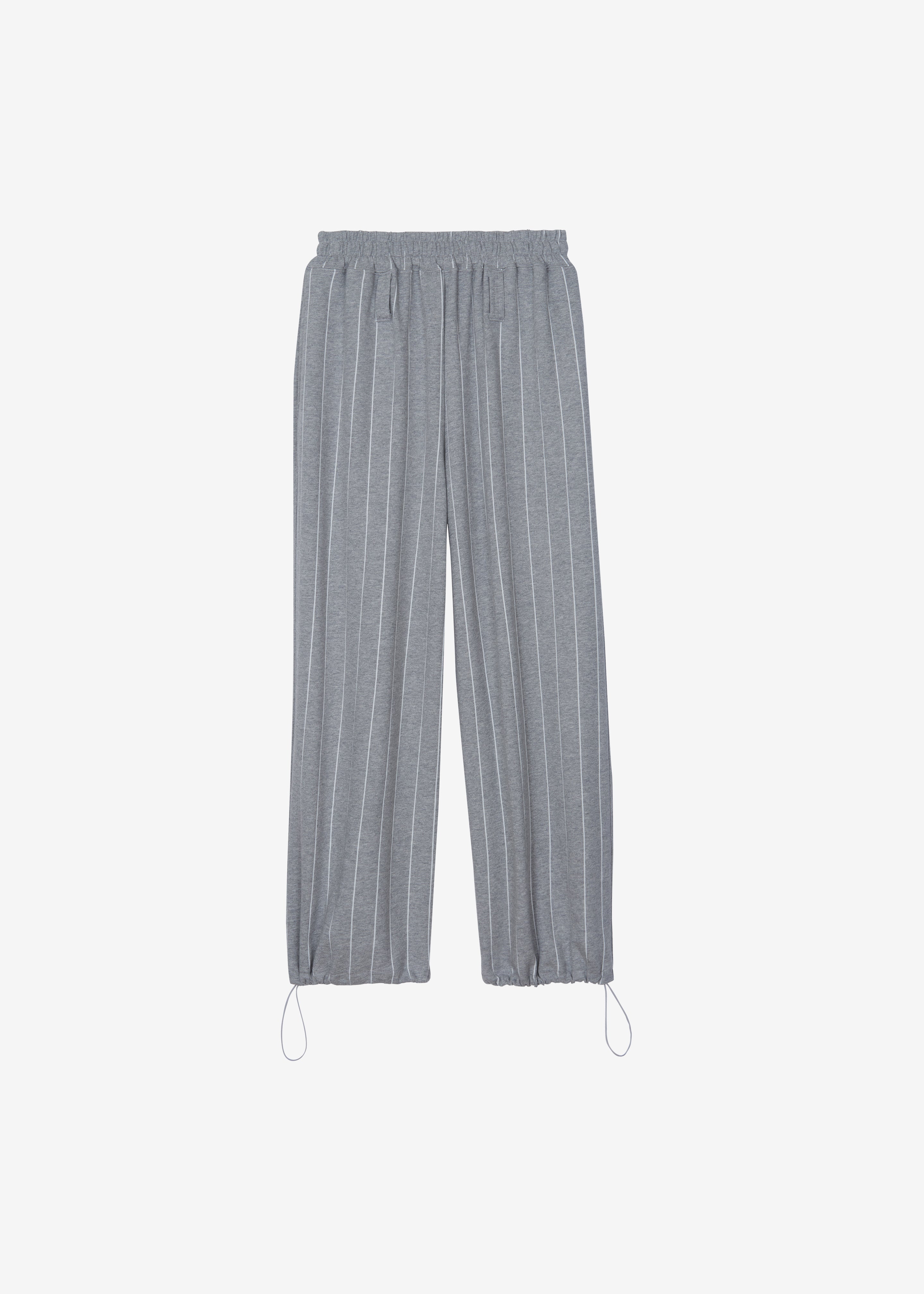 Gisby Striped Joggers - Grey - 8