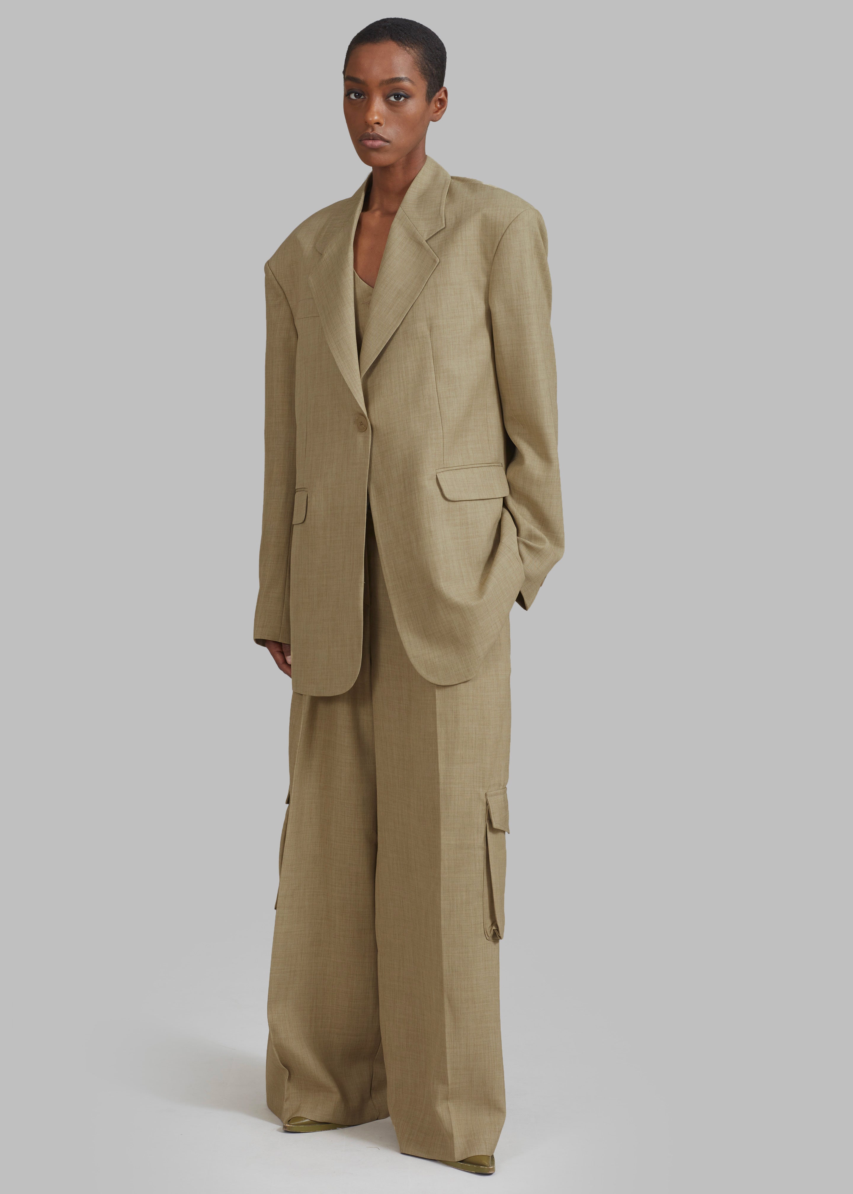 Gladys Blazer - Khaki - 7