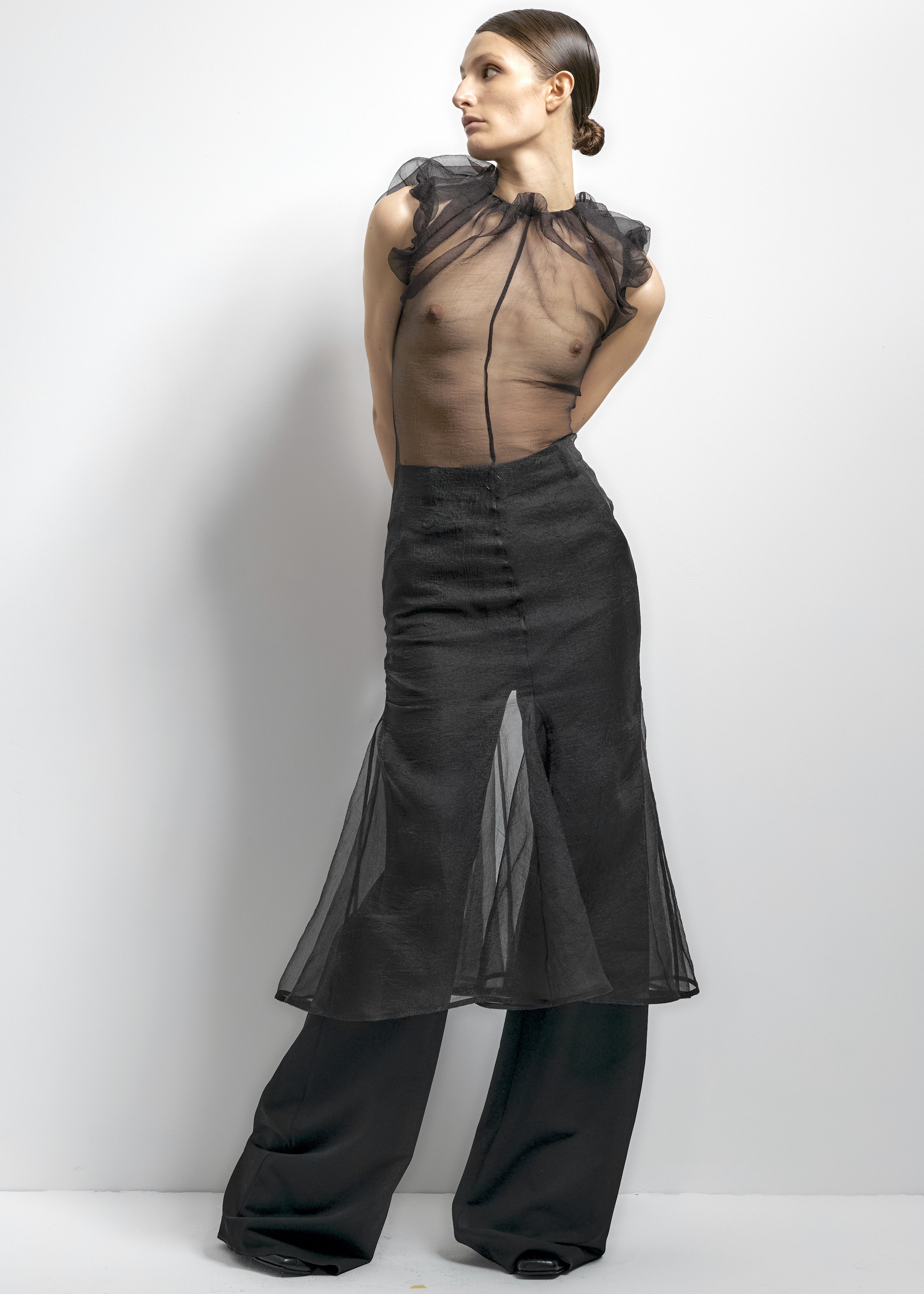 Gudu Dress #02 - Black - 2