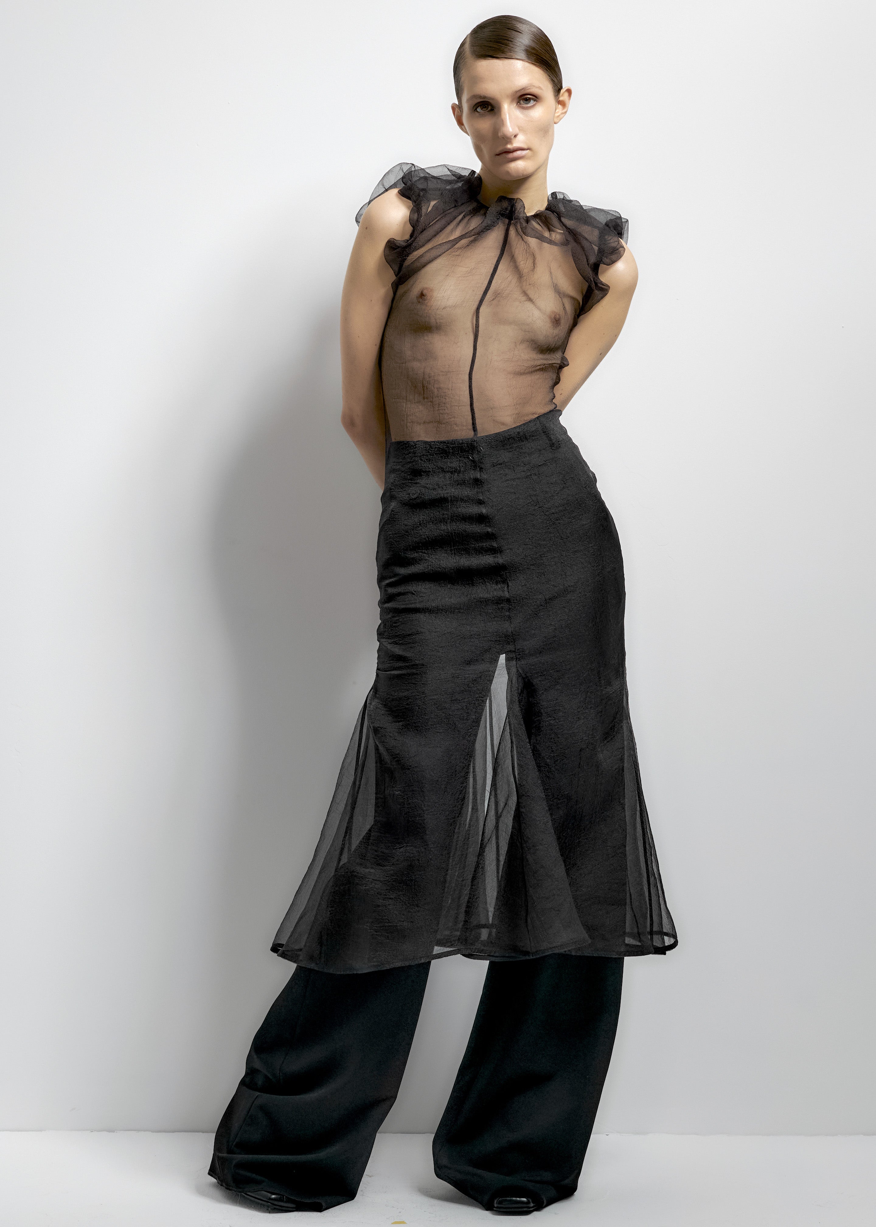 Gudu Dress #02 - Black - 1