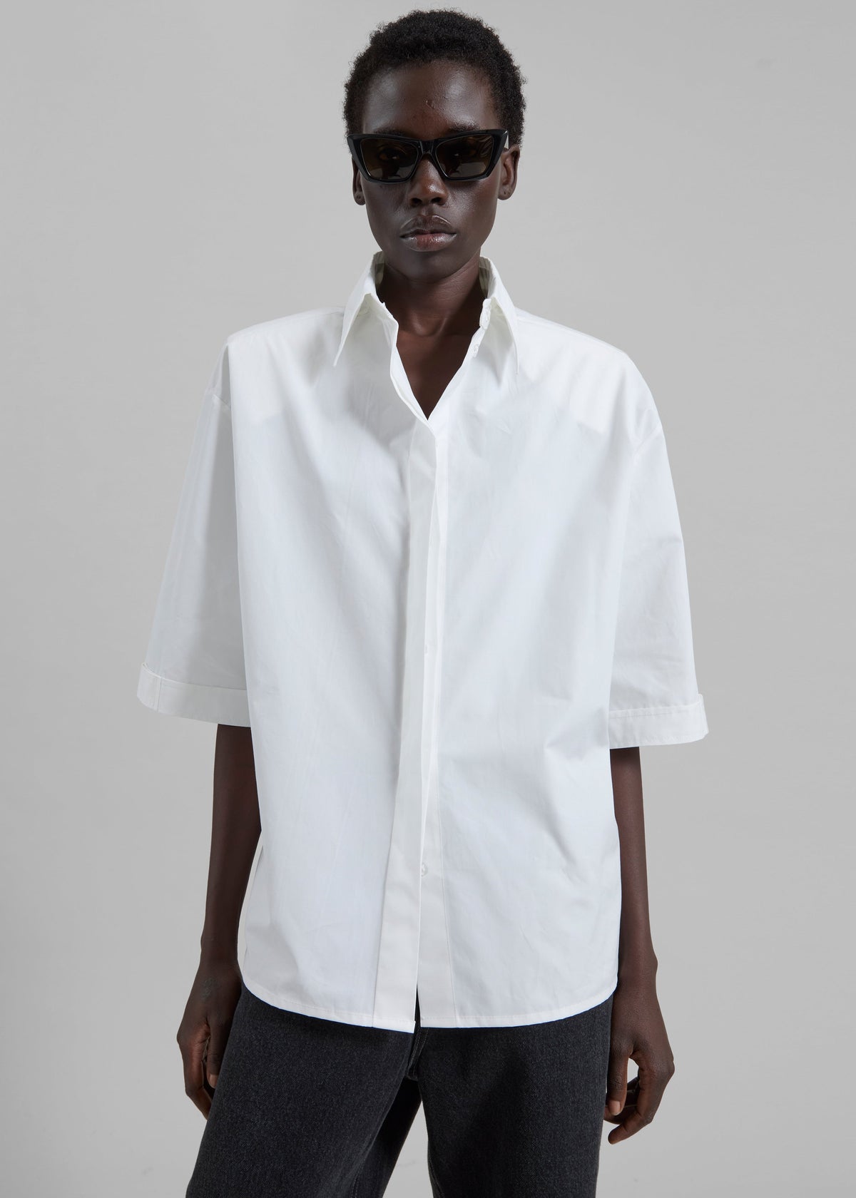 Gudu Top #07 - White - 2