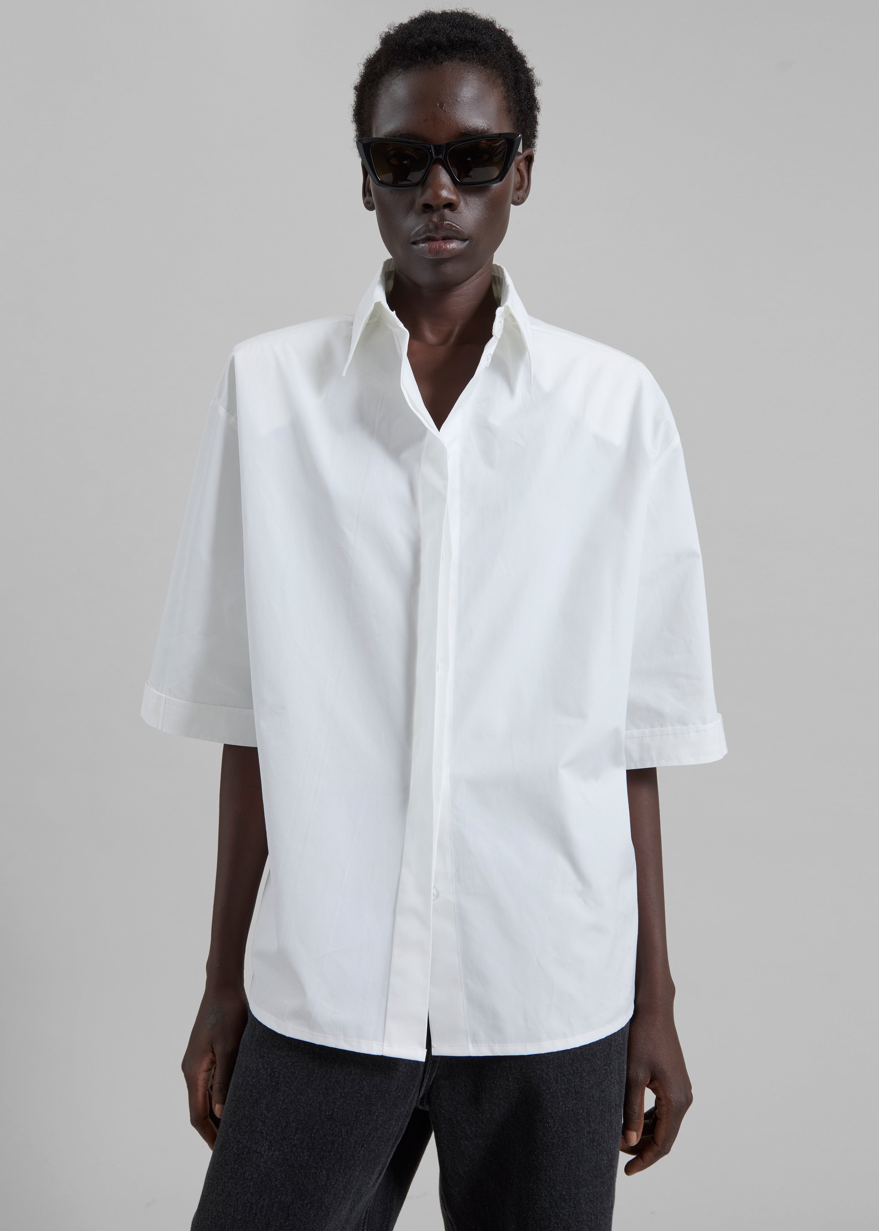 Gudu Top #07 - White - 2