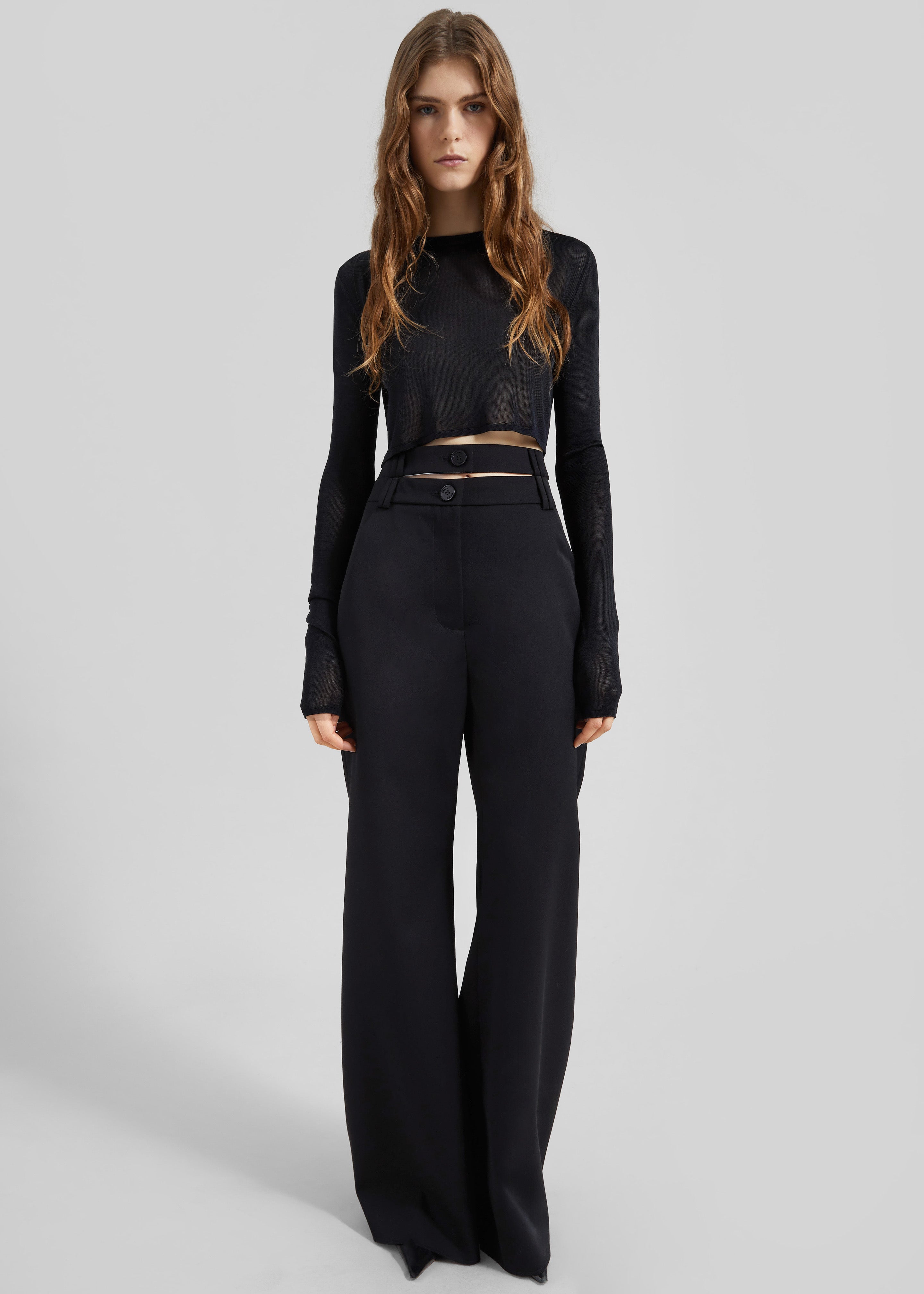 Gudu Trousers #03 - Black - 4