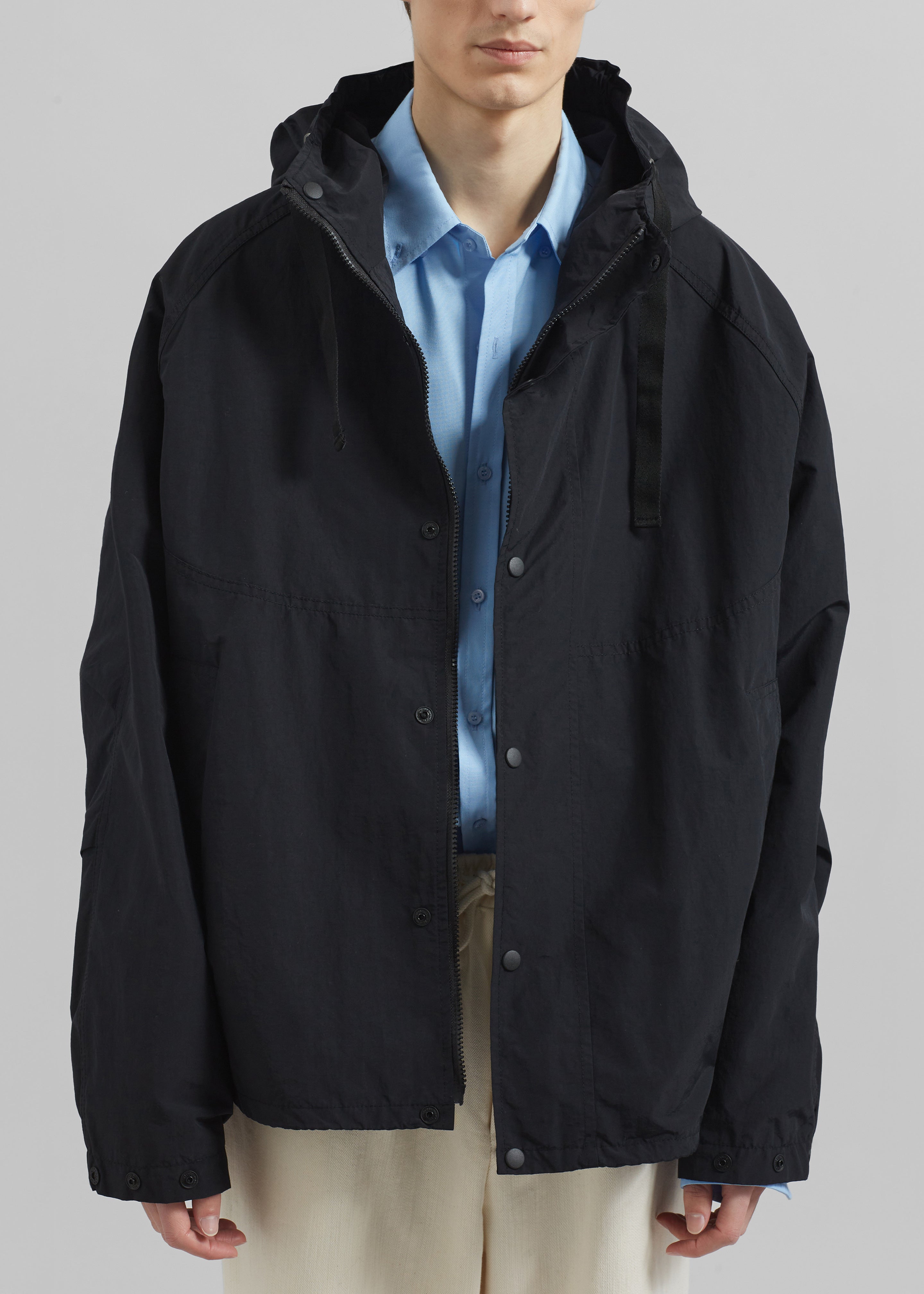 Haflong Hooded Jacket - Black - 2