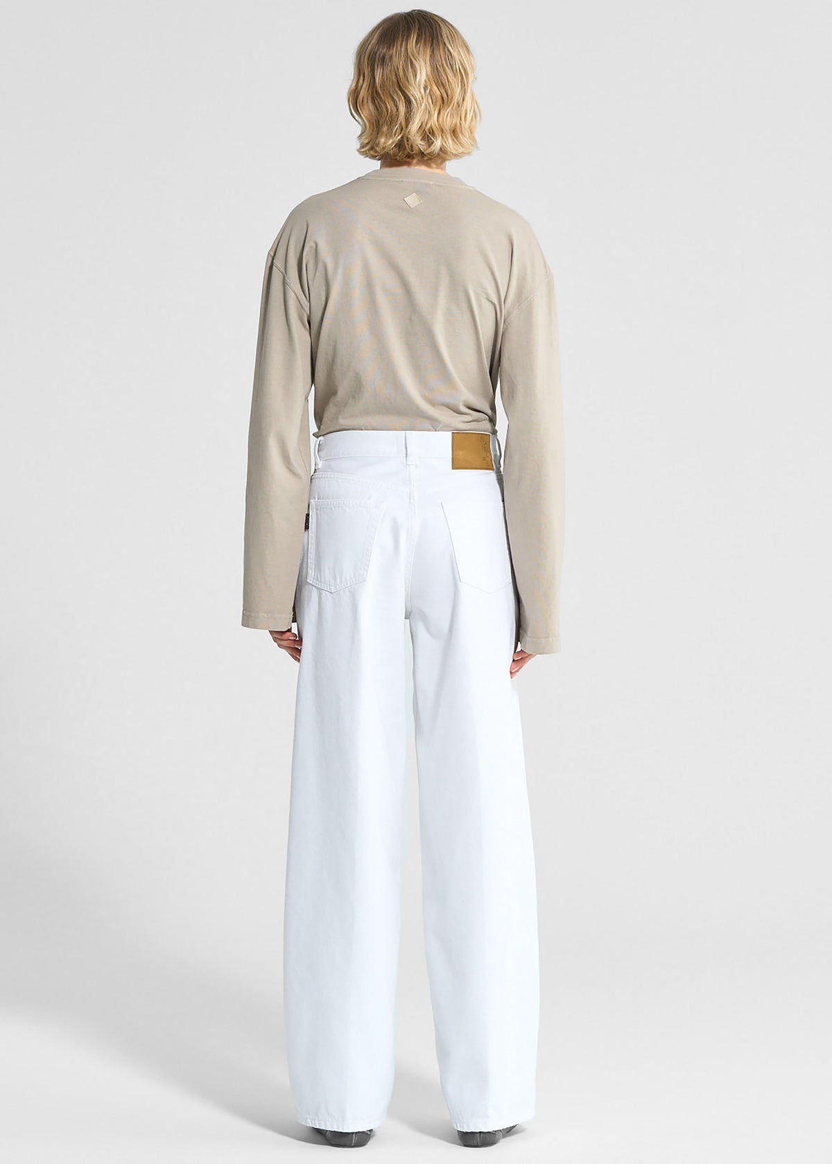 Haikure Bethany Pants - Optical White - 8