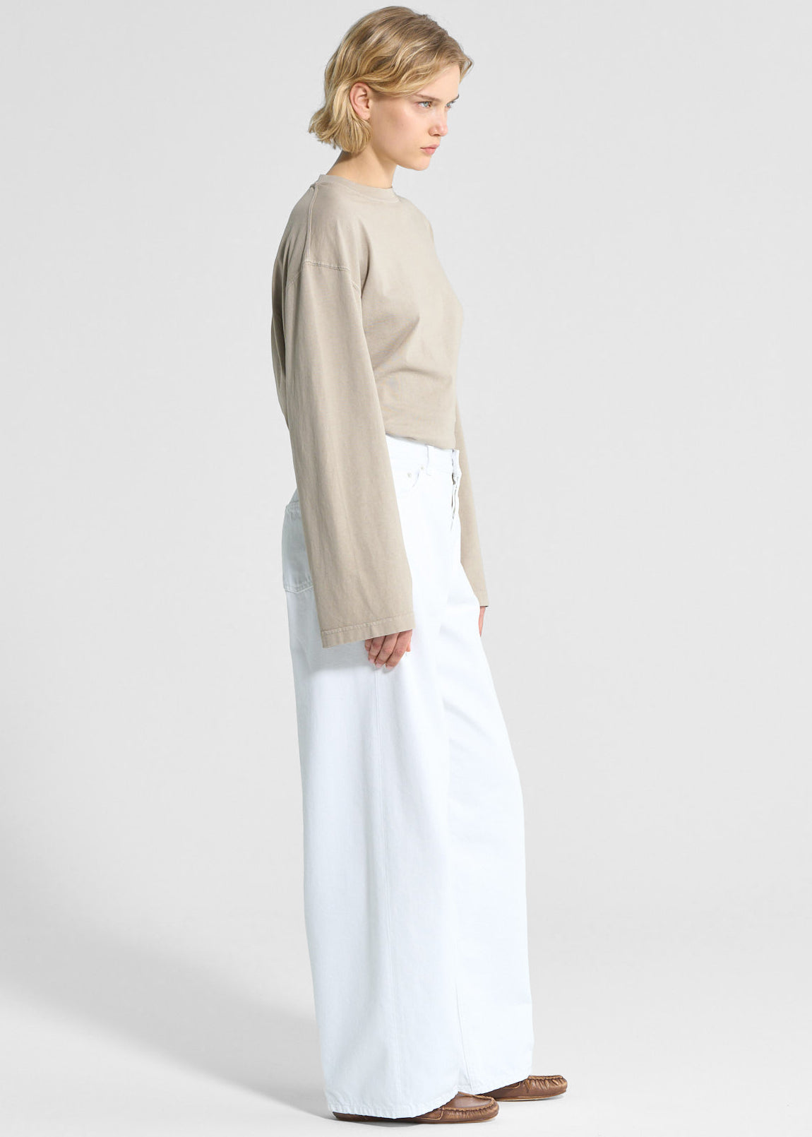 Haikure Bethany Pants - Optical White - 5