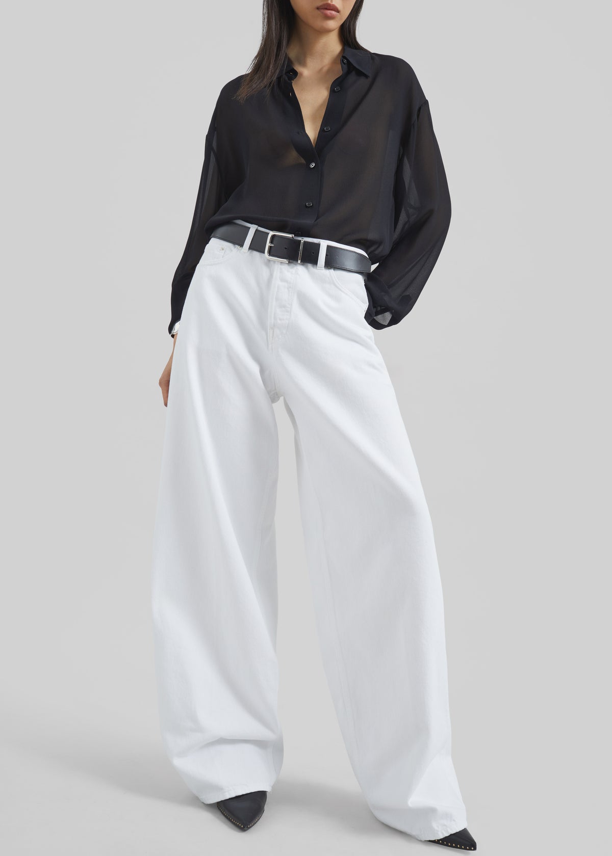 Haikure Bethany Pants - Optical White - 6