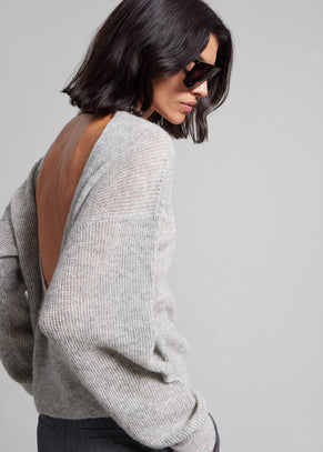 Haikure Blair Sweater - Pearl