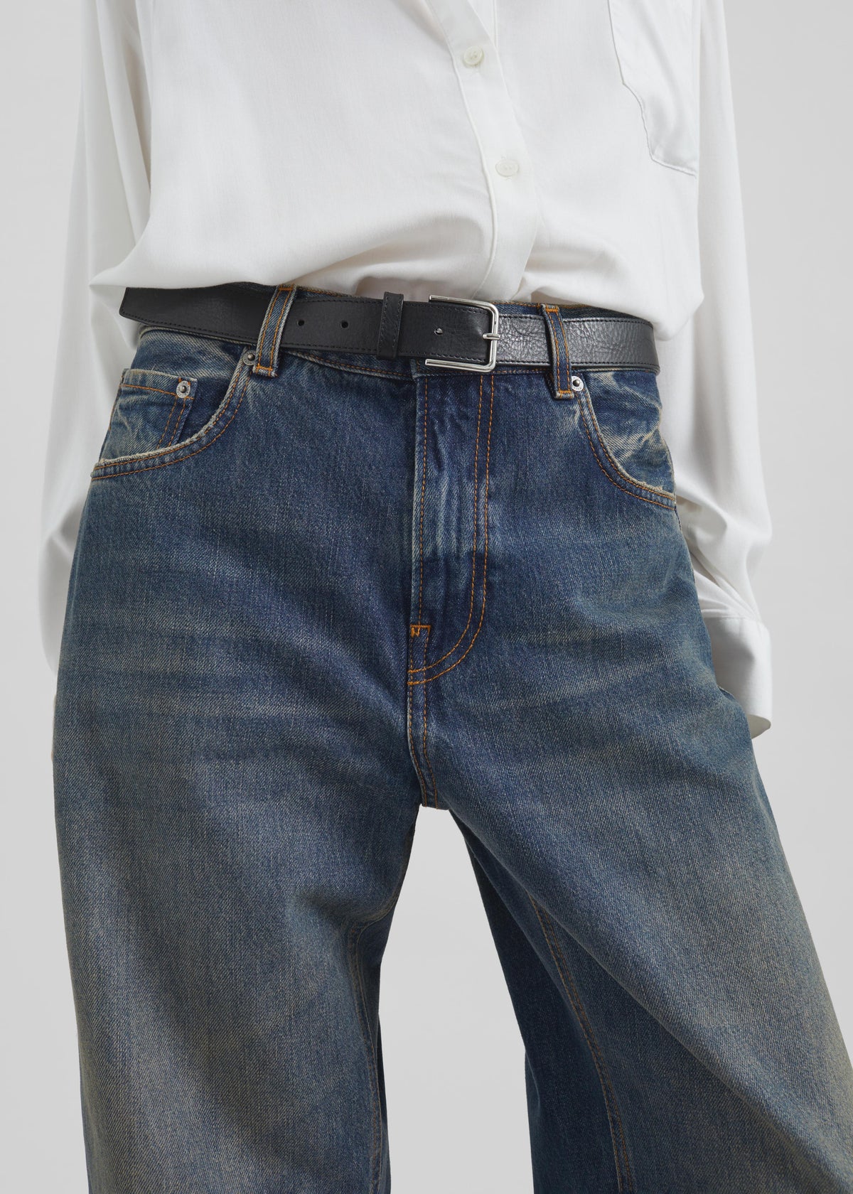 Haikure Bonnie Jeans - Intense Blue - 3