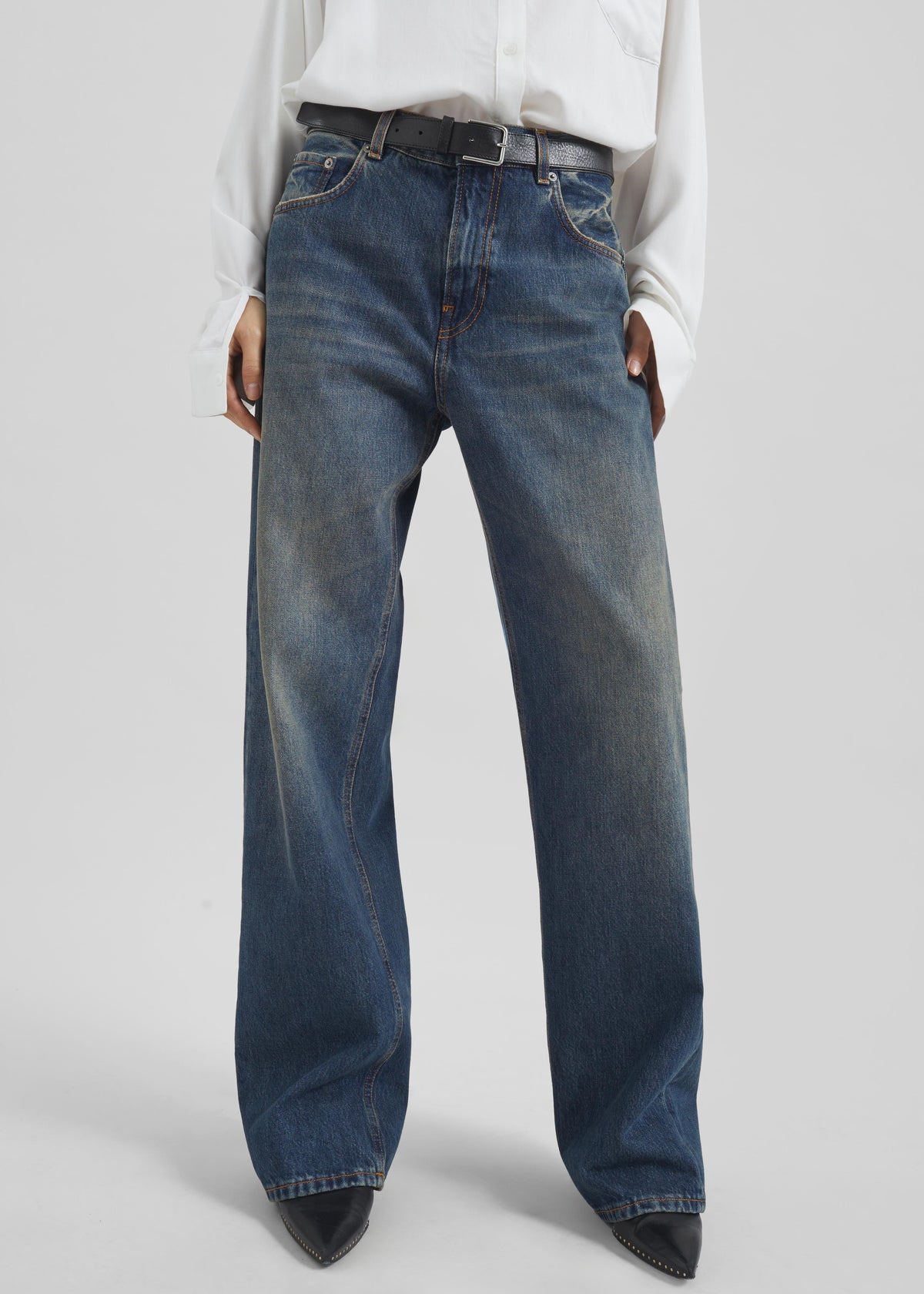 Haikure Bonnie Jeans - Intense Blue - 2