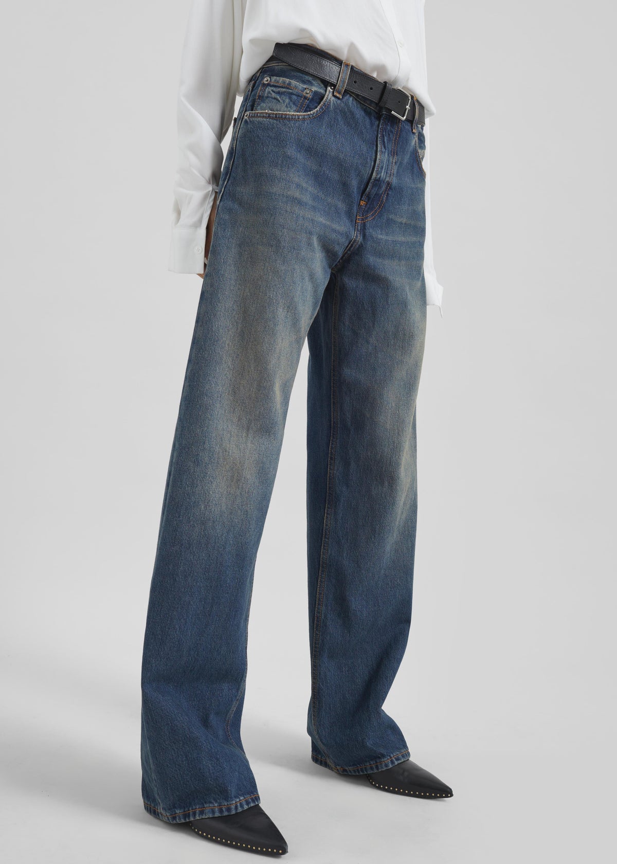 Haikure Bonnie Jeans - Intense Blue - 5