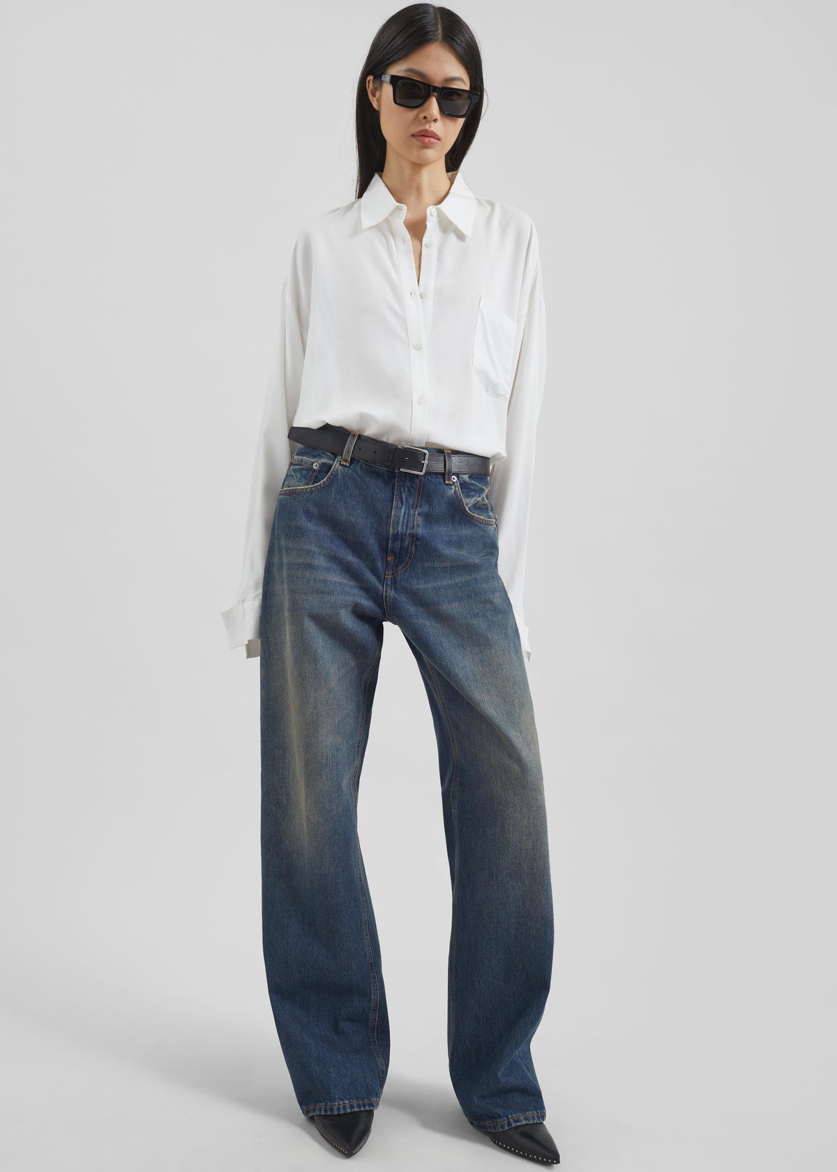 Haikure Bonnie Jeans - Intense Blue - 4