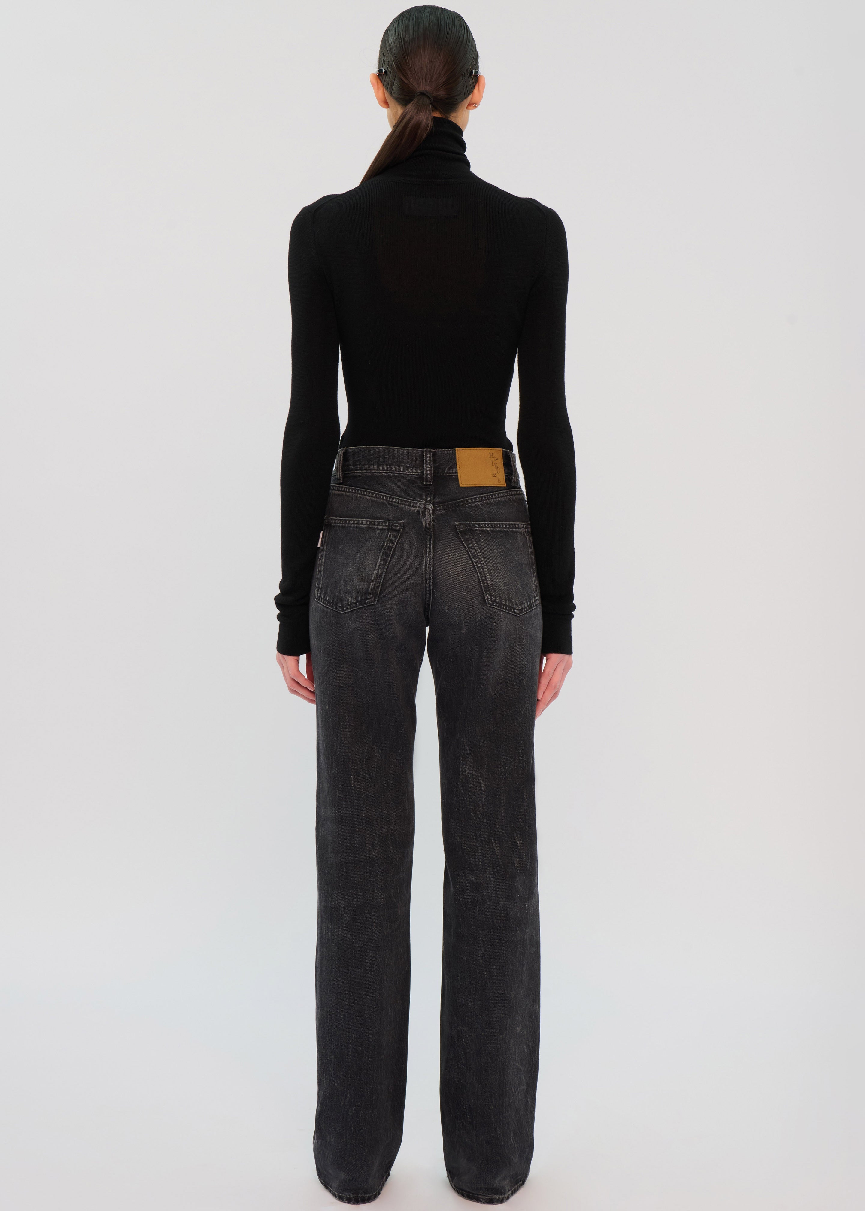 Haikure Star Jeans - Authentic Black Wash - 9