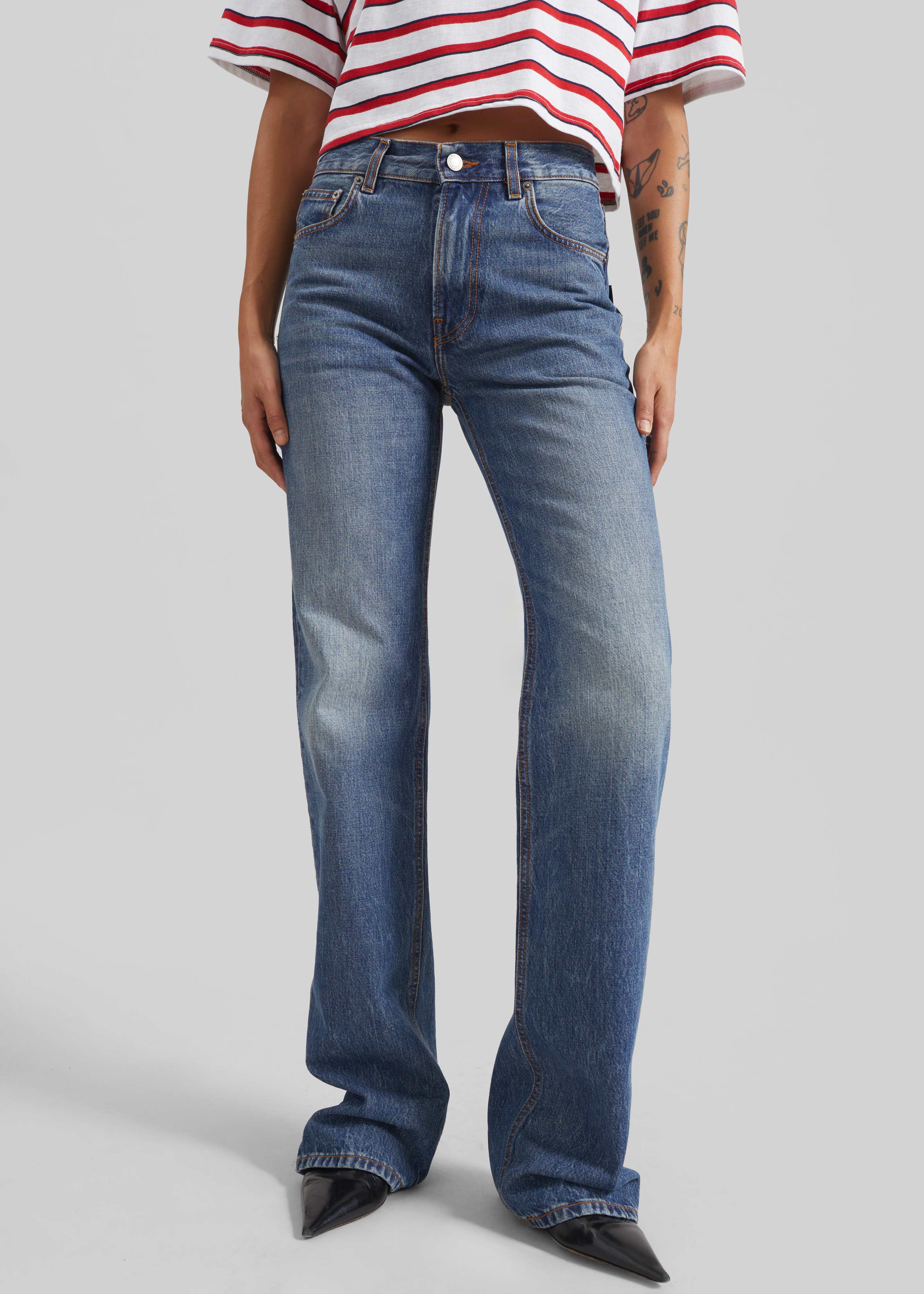 Haikure Star Jeans - Authentic Dark Wash - 8