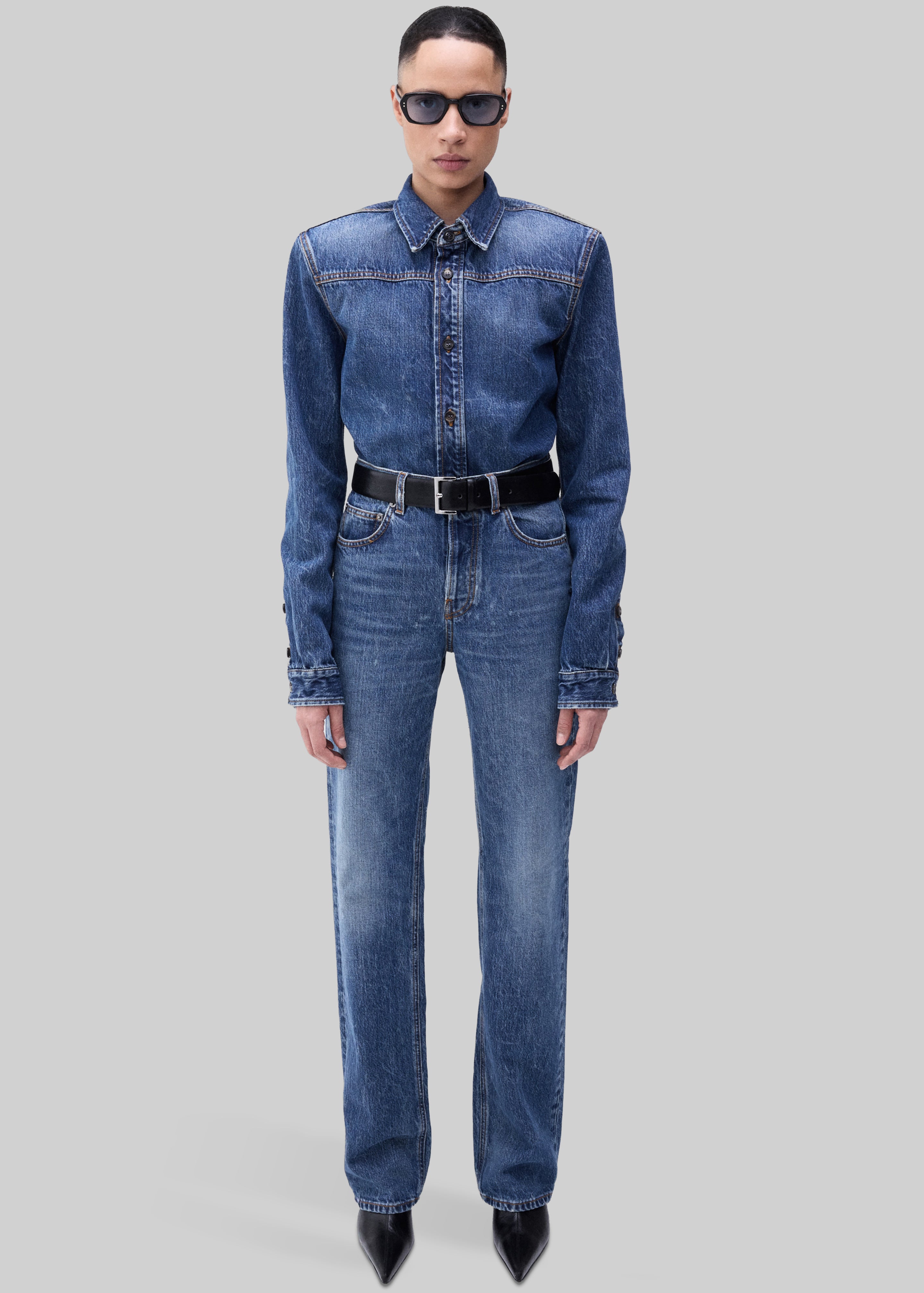 Haikure Star Jeans - Authentic Dark Wash - 1