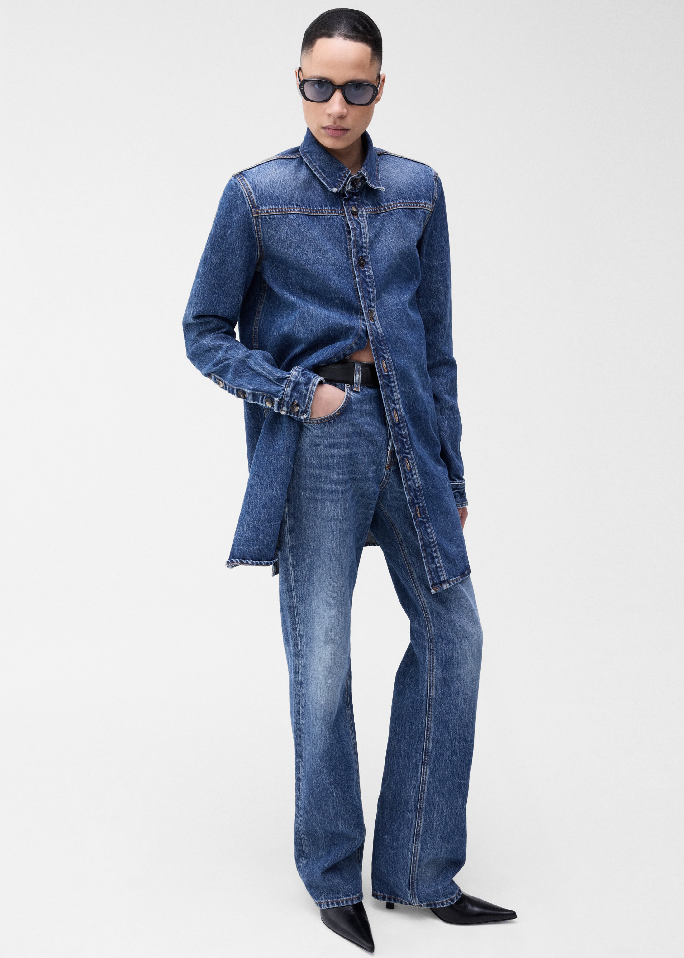 Haikure Star Jeans - Authentic Dark Wash - 5