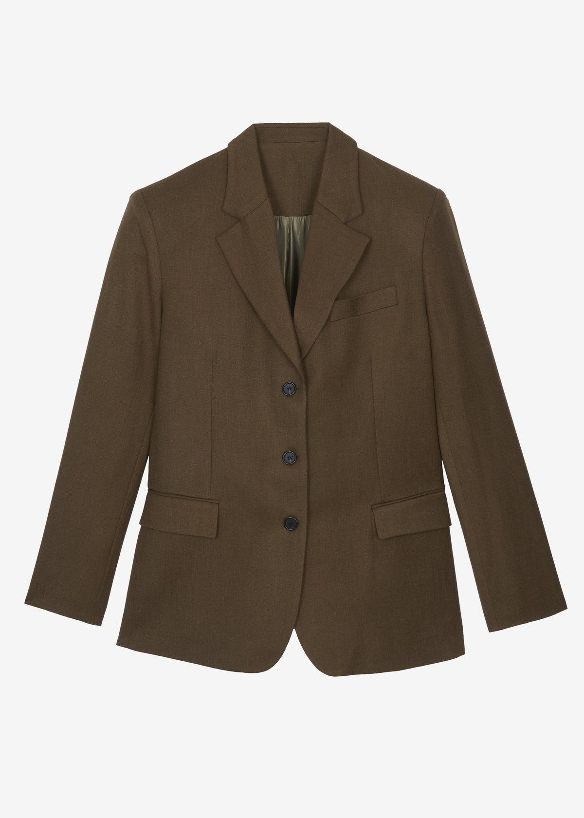 Halser Oversized Blazer - Brown - 9