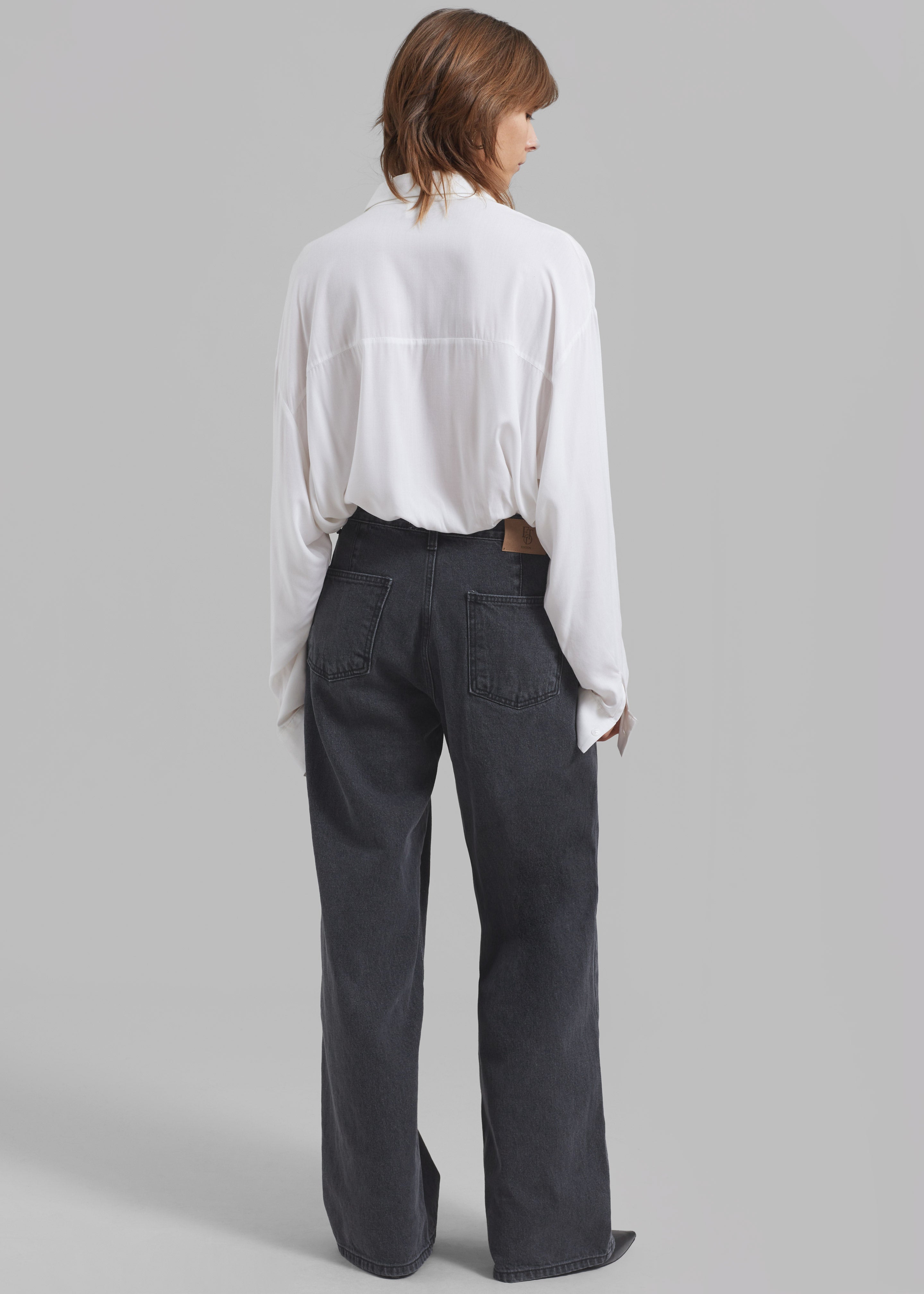 Hayla Denim Pants - Grey Wash - 9