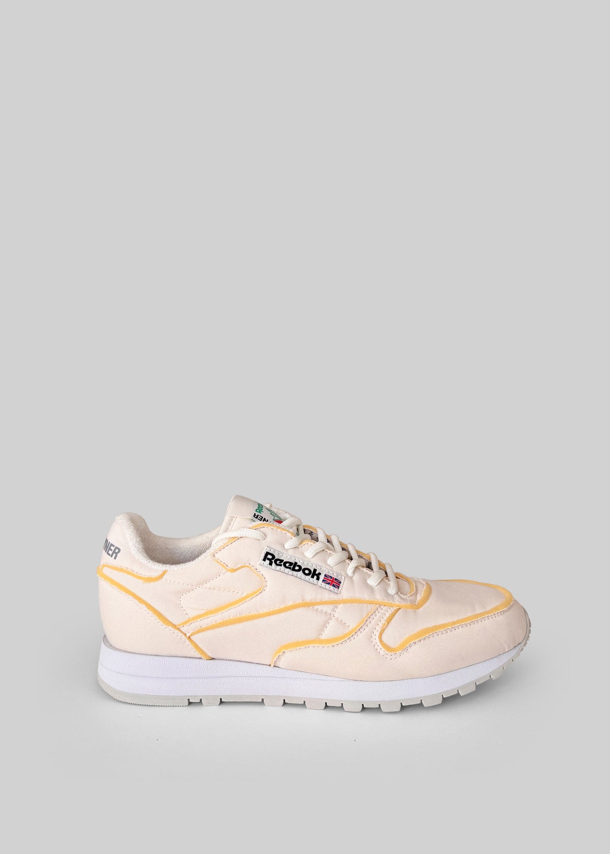 Hed Mayner x Reebok Classic Leather Premium Sneakers - Butter - 1