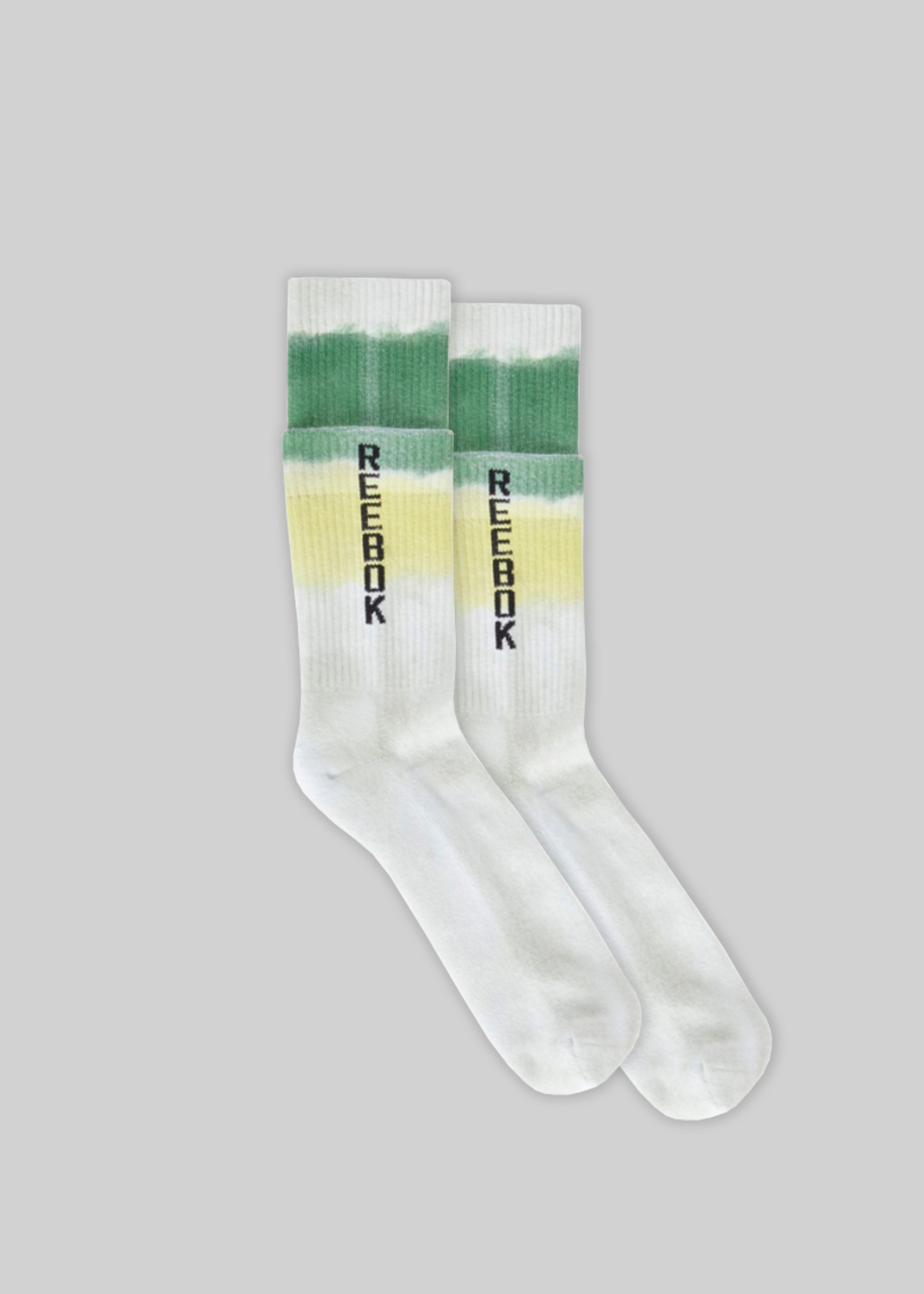 Hed Mayner x Reebok Double Socks - Green/Cream - 1
