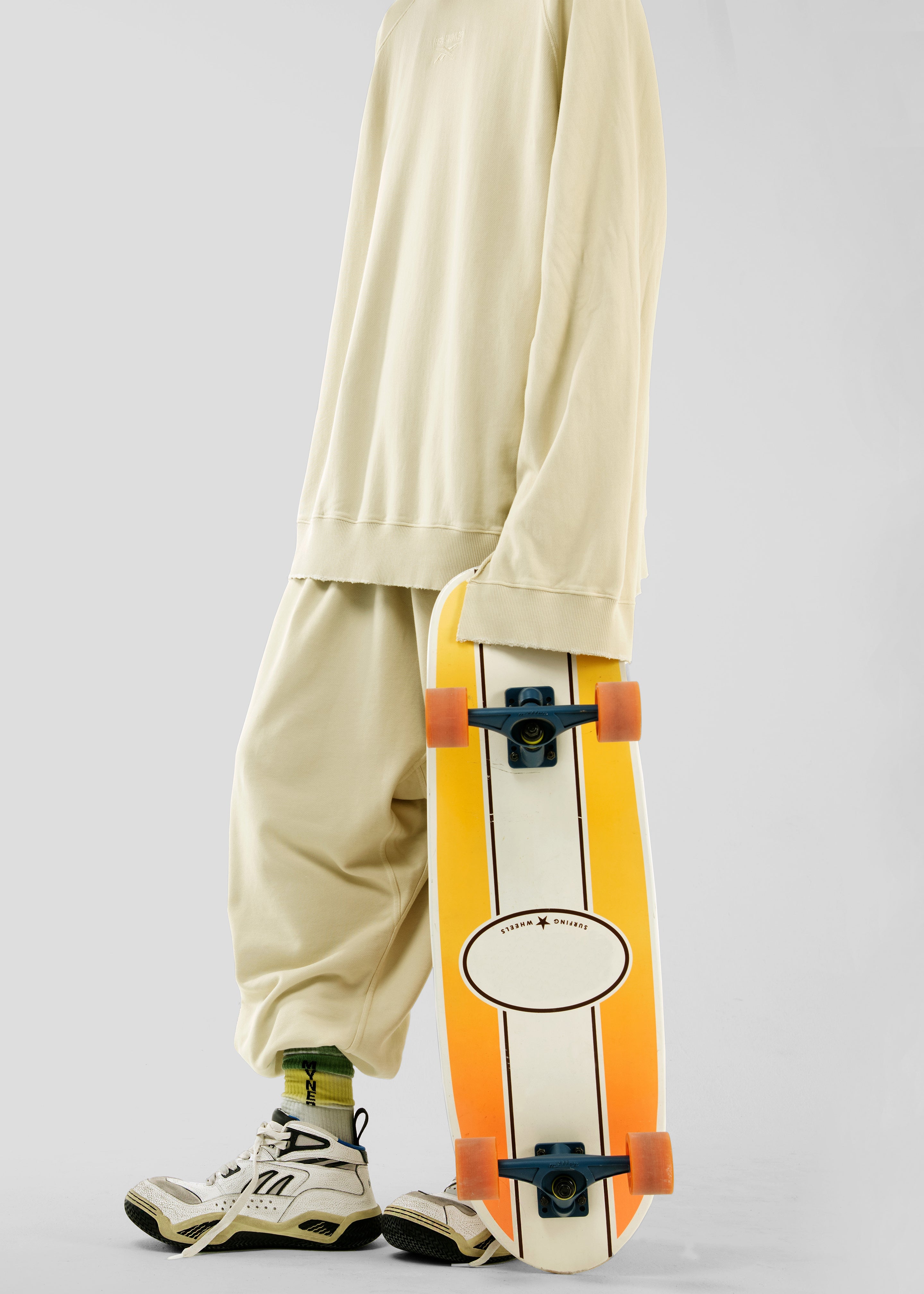 Hed Mayner x Reebok Sweat Joggers - Washed Sand - 2