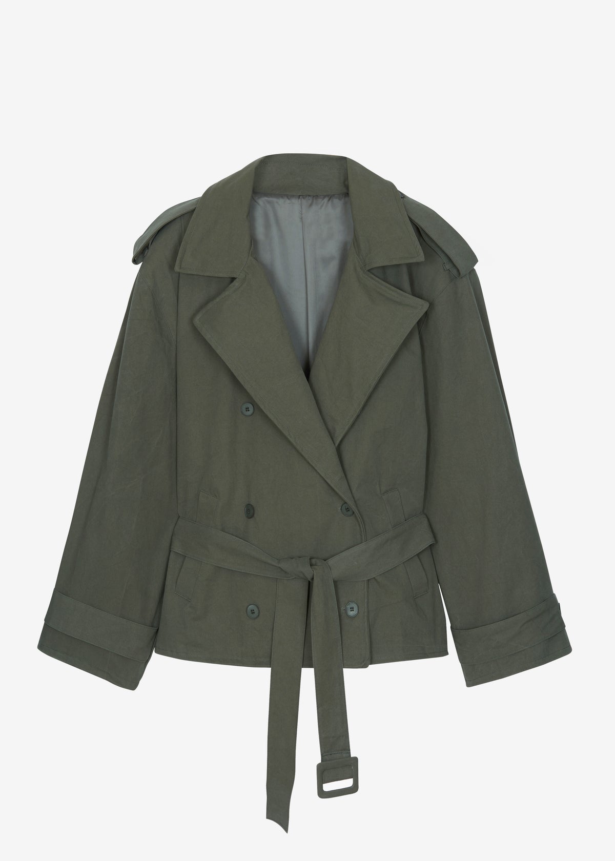 Hedley Wired Short Trench - Olive - 12