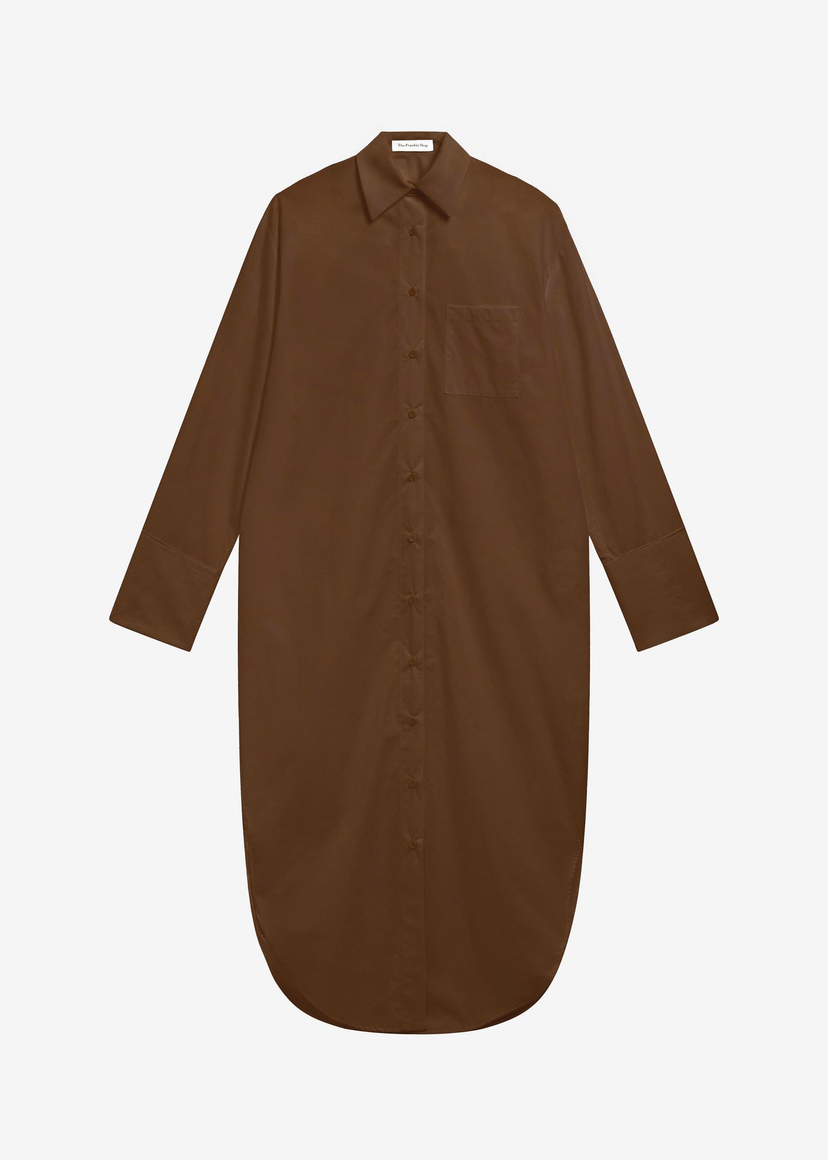 Helena Shirt Dress - Brown - 6