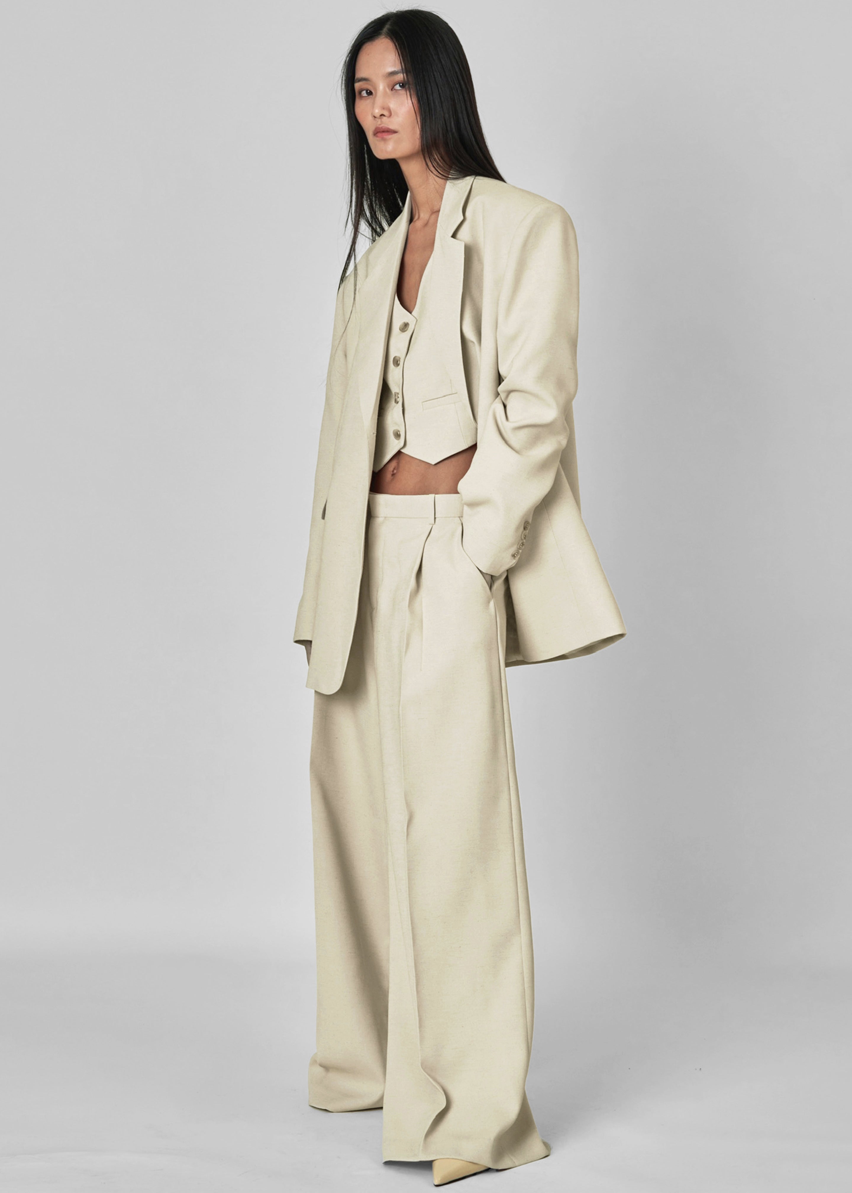 Indio Pants - Beige - 1